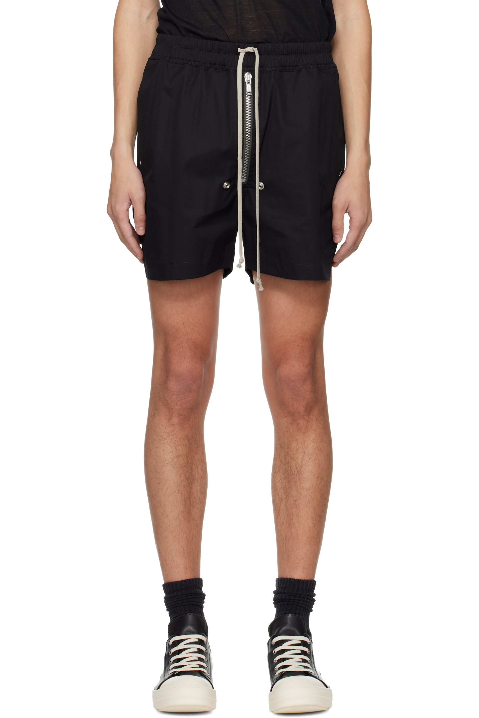 Rick Owens - Black Temple Bela Boxer Shorts