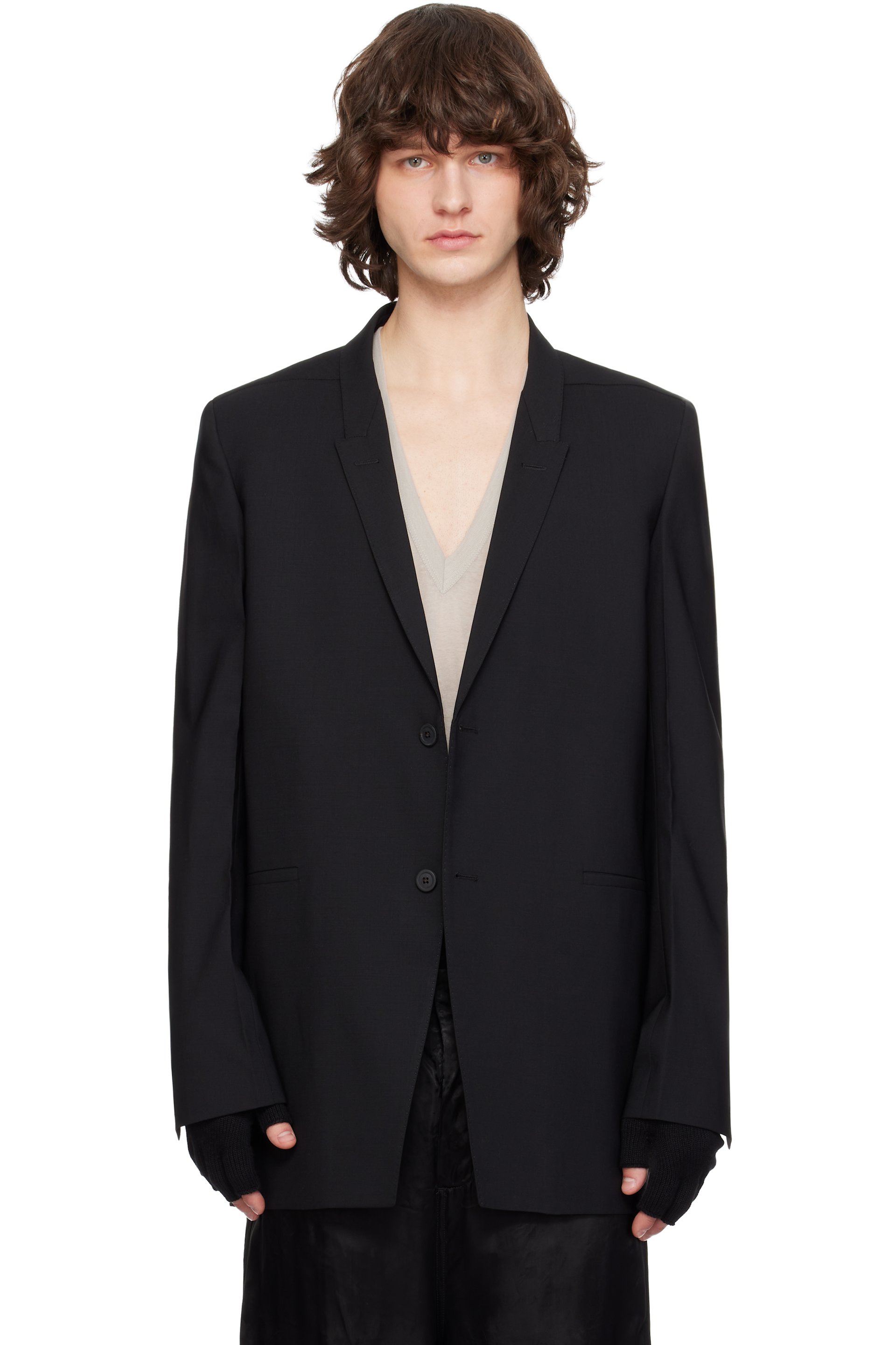 メンズ用 Rick Owens テーラードジャケット | SSENSE 日本