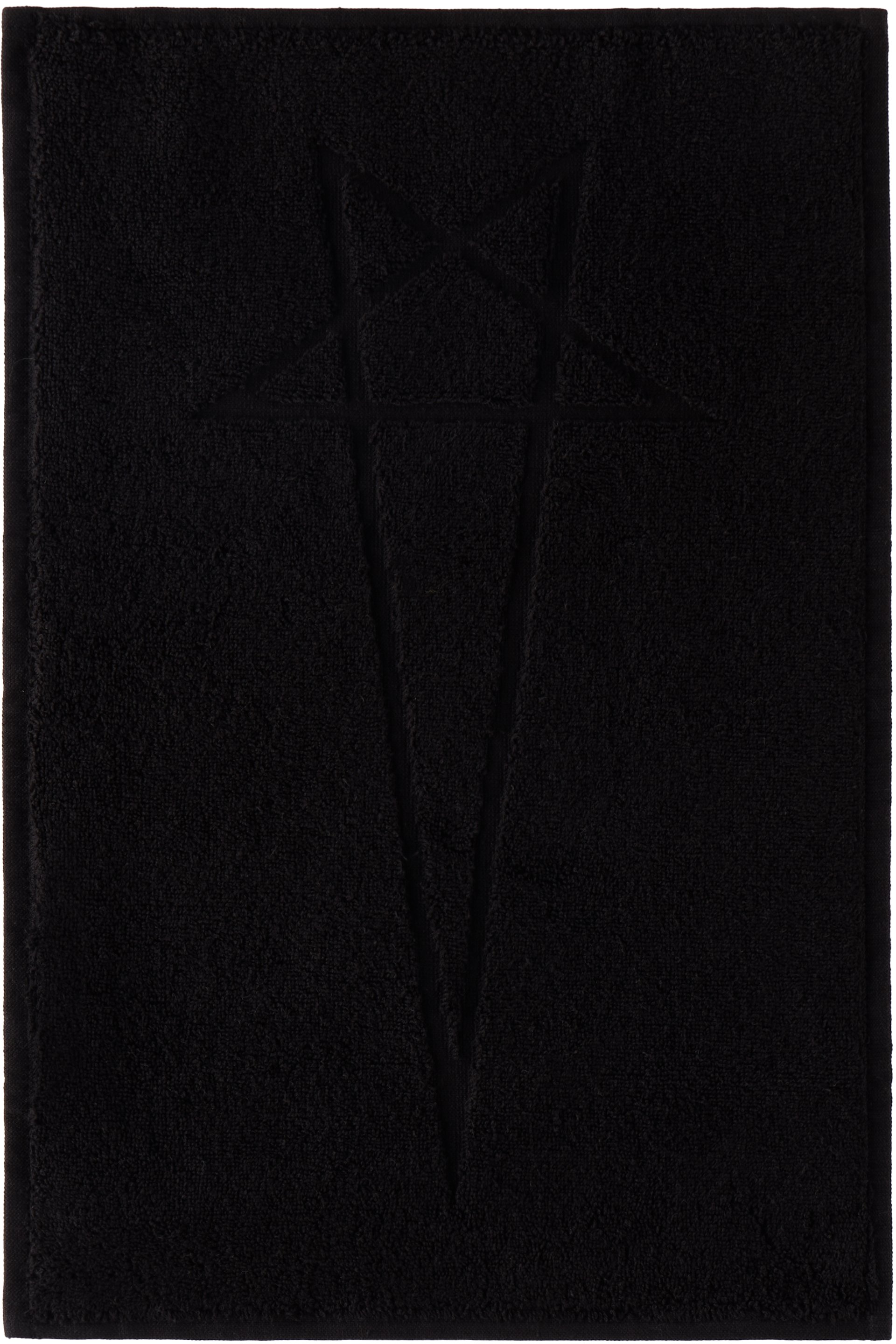 Rick Owens - Black Mini Hand Towel