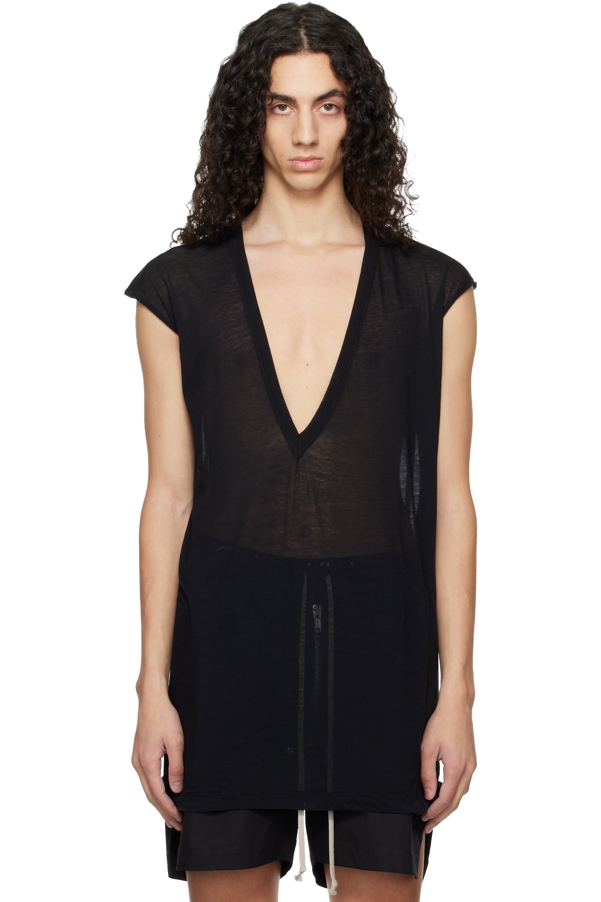 Rick Owens - Black Temple Dylan T-shirt