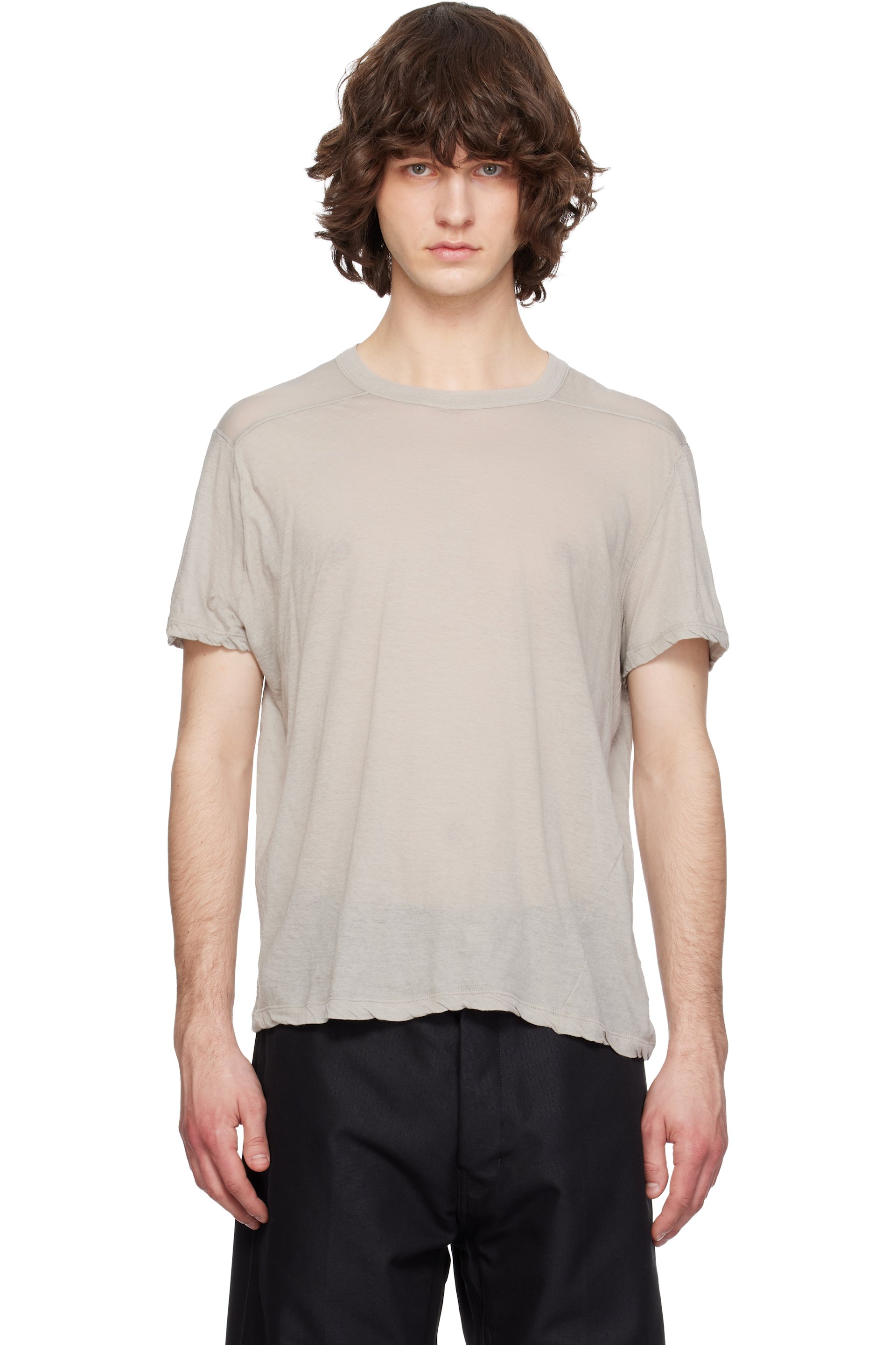 Rick Owens - Off-White Temple Short Level T-shirt