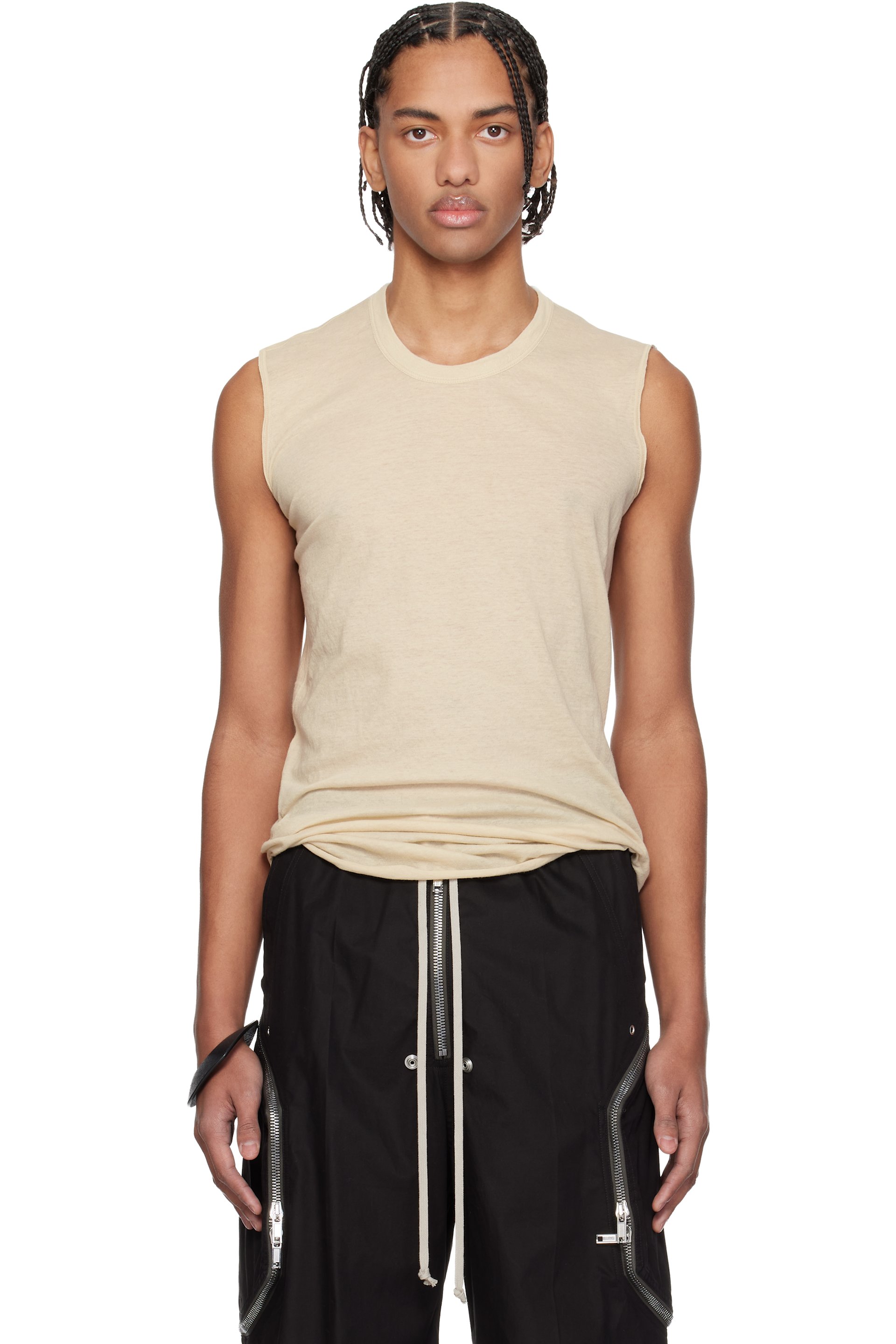 メンズ用 Rick Owens タンクトップ | SSENSE 日本
