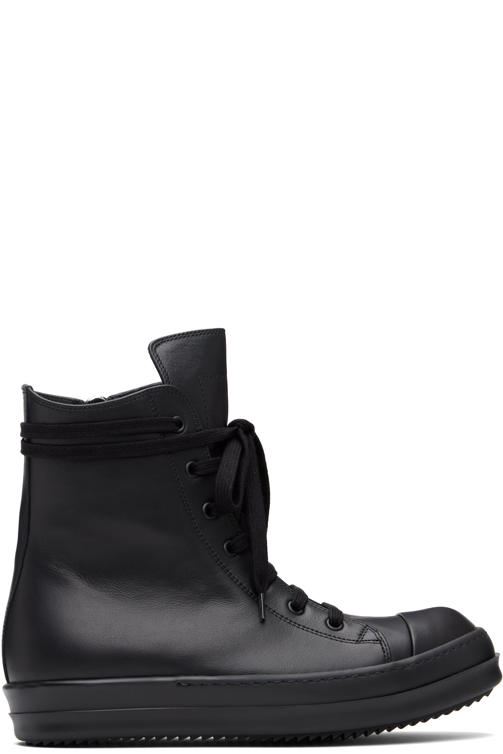 Rick Owens - Black Temple Sneakers