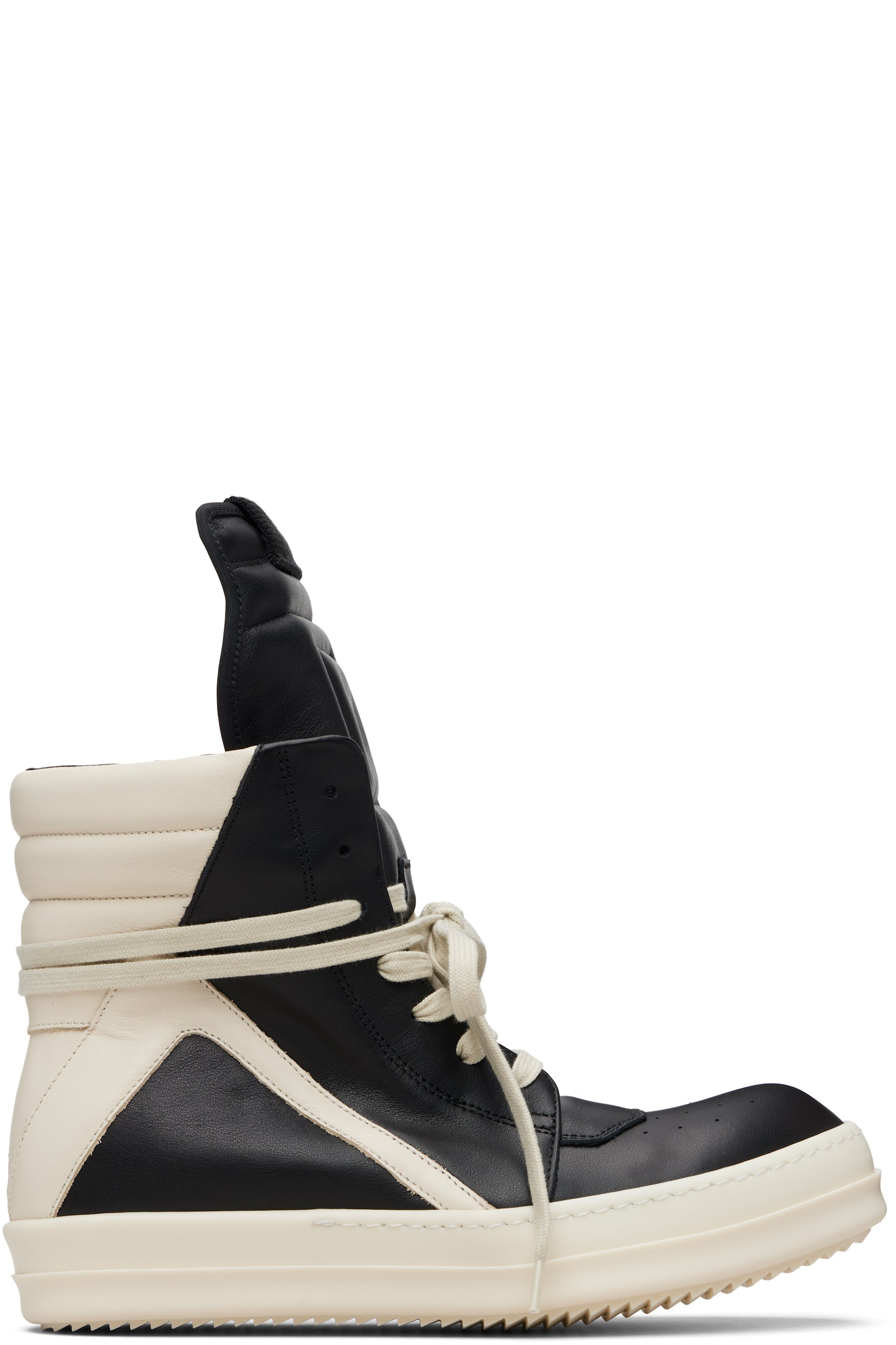Rick Owens - Black Temple Geobasket Sneakers