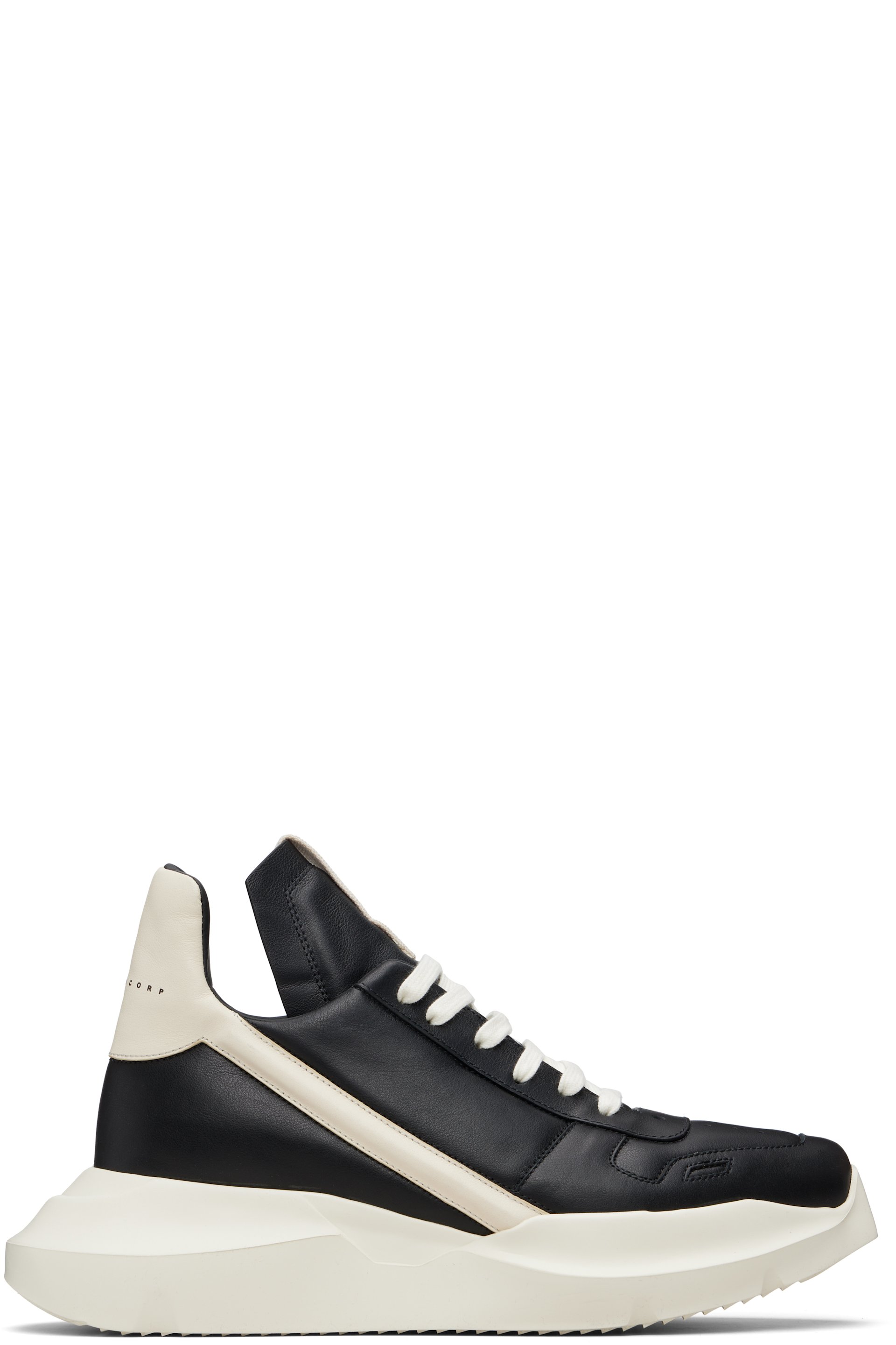 Rick Owens - Black Temple Geth Runner Sneakers