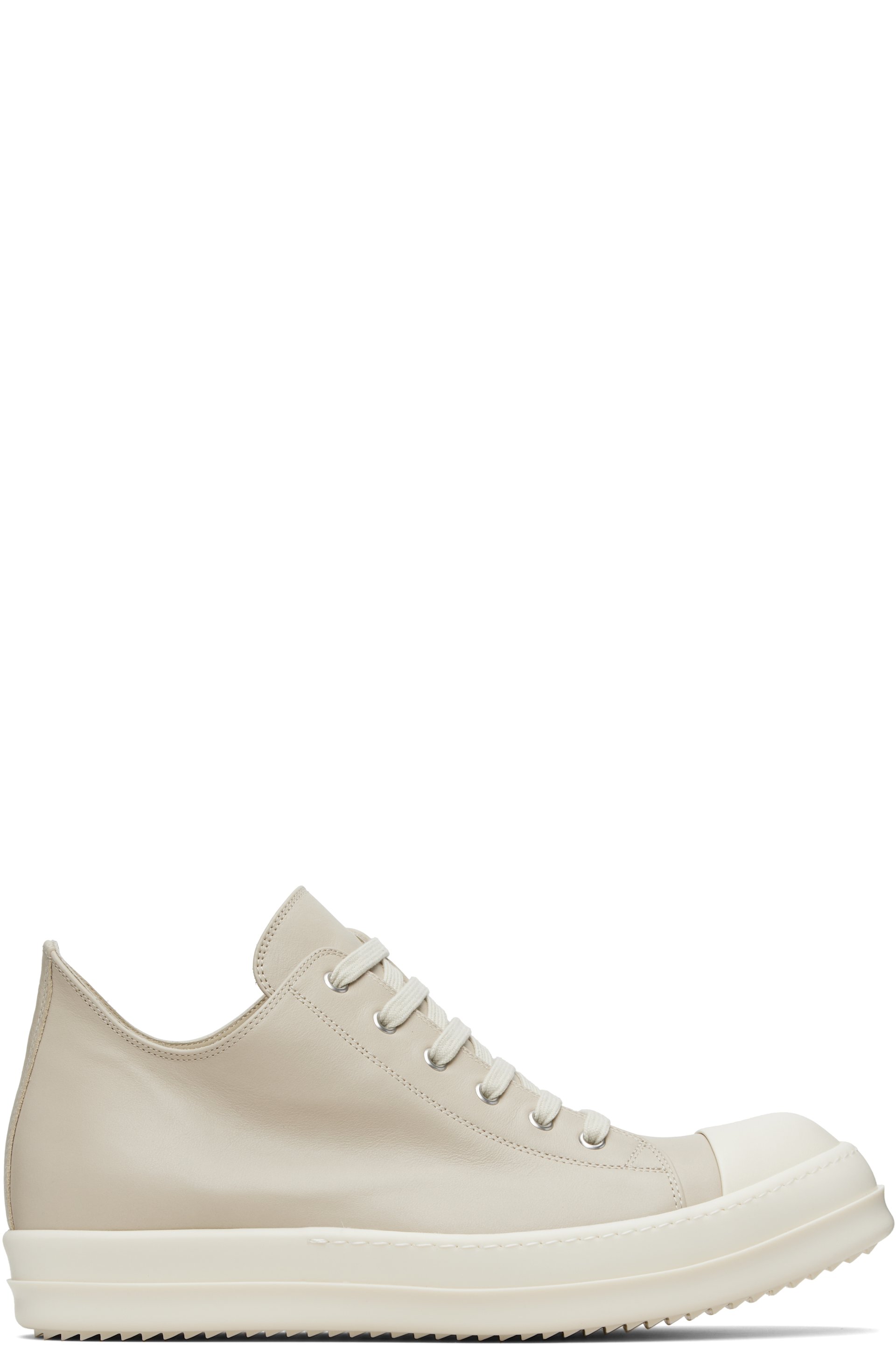 Rick Owens - Off-White Temple Low Sneaks Sneakers