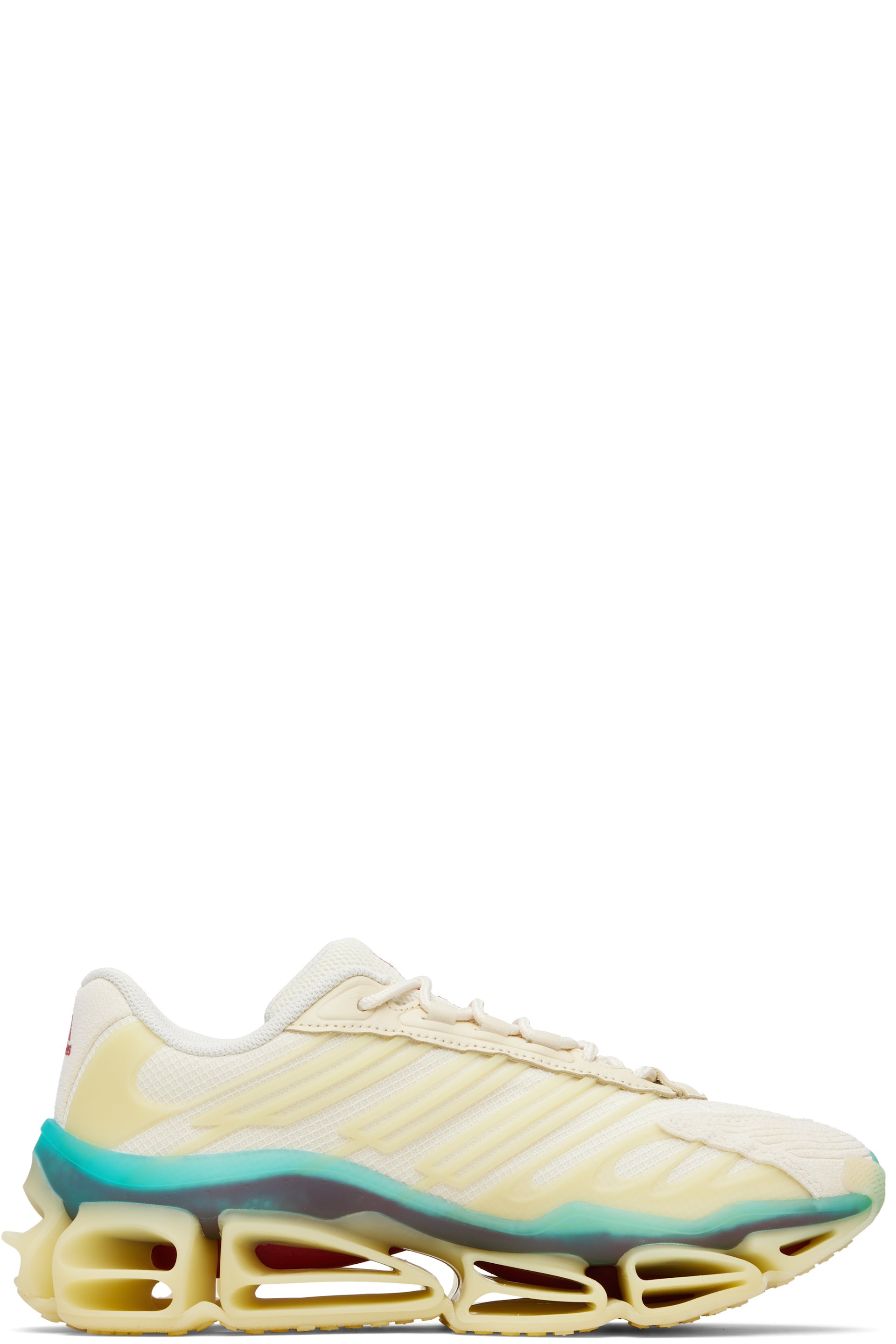 WILLY CHAVARRIA - Yellow adidas Originals Edition Megaride AG Sneakers