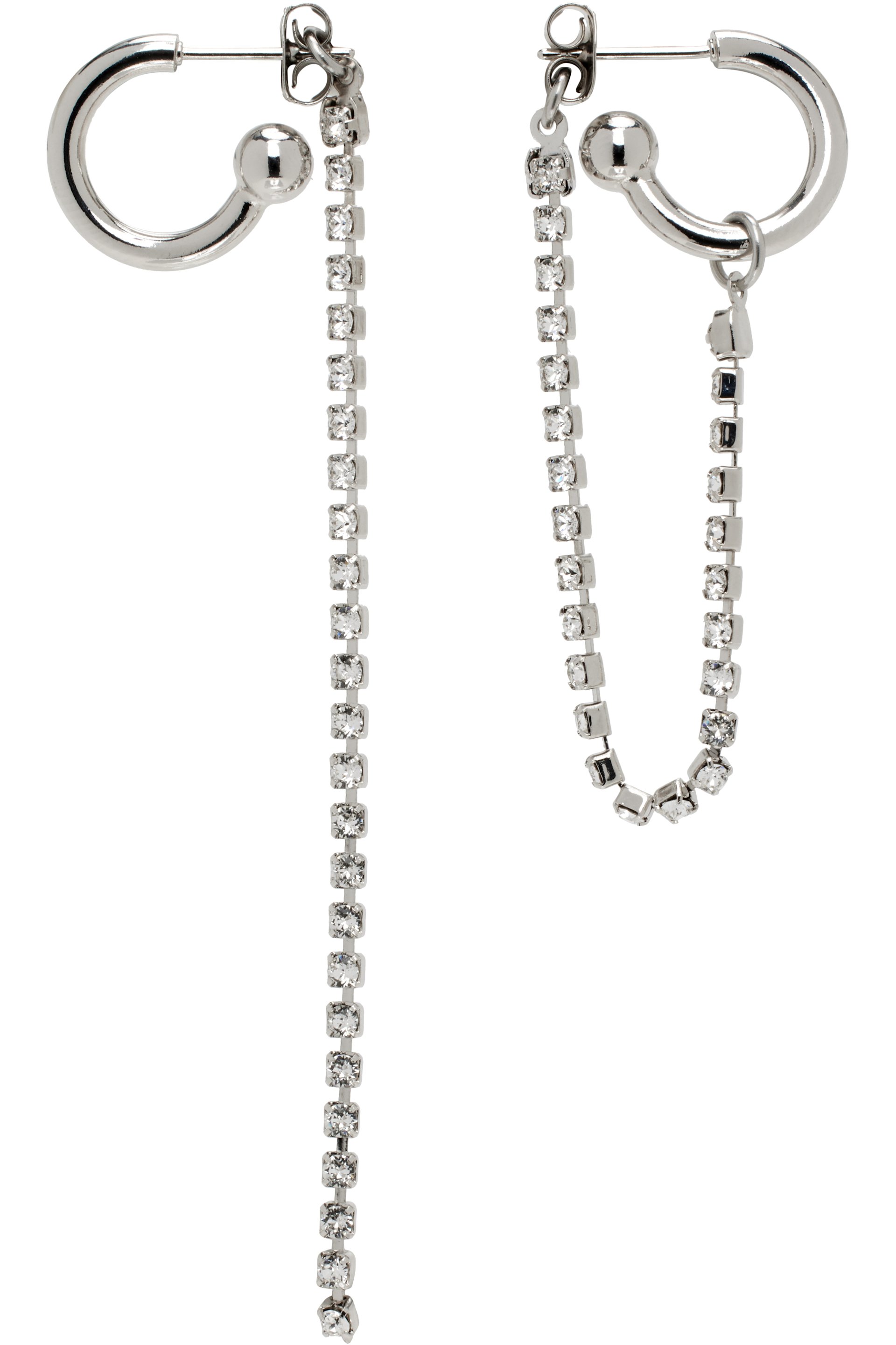 Justine Clenquet - Boucles d'oreilles Julia à cristaux