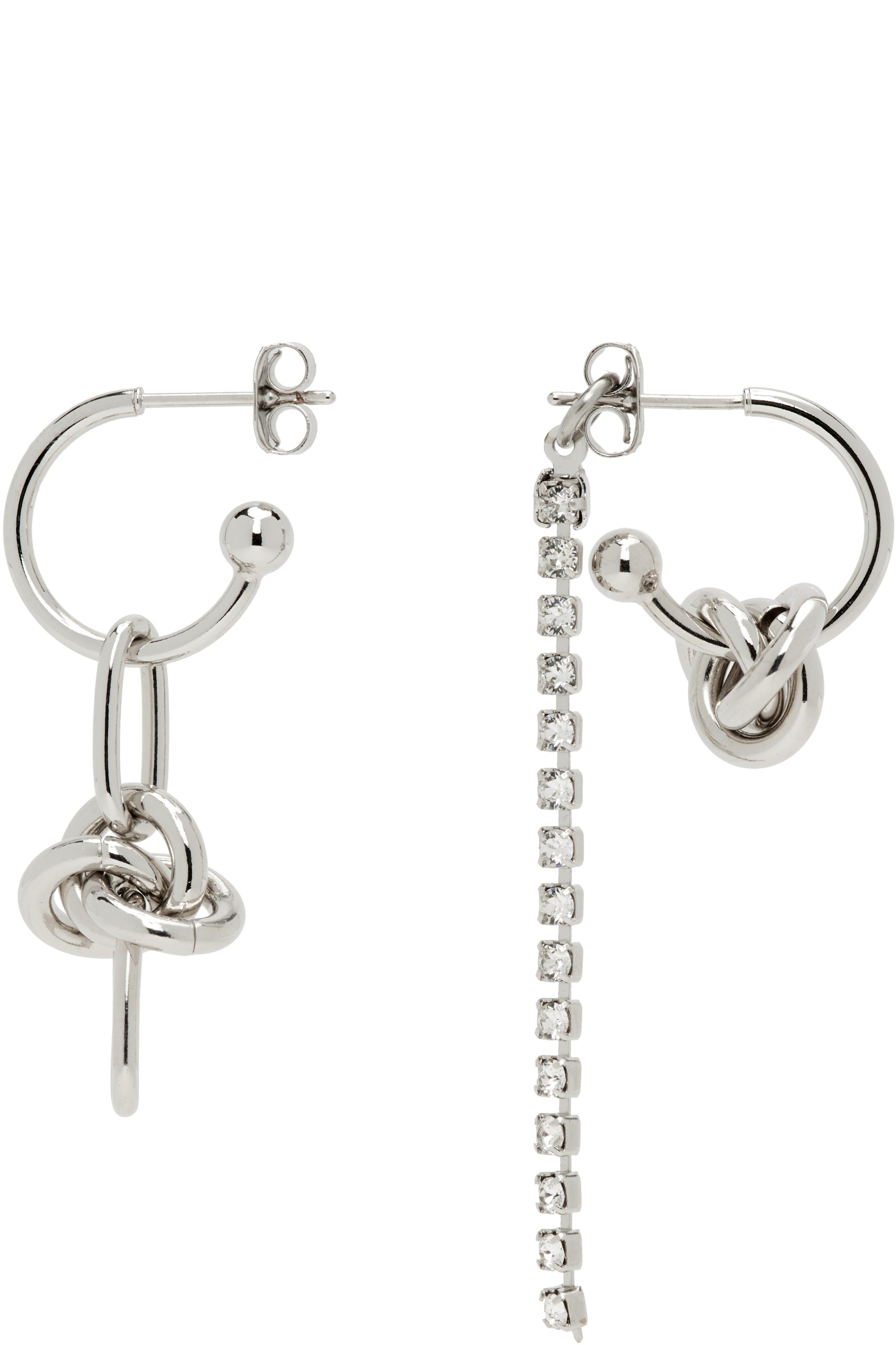 Justine Clenquet - Boucles d'oreilles Daria à cristaux