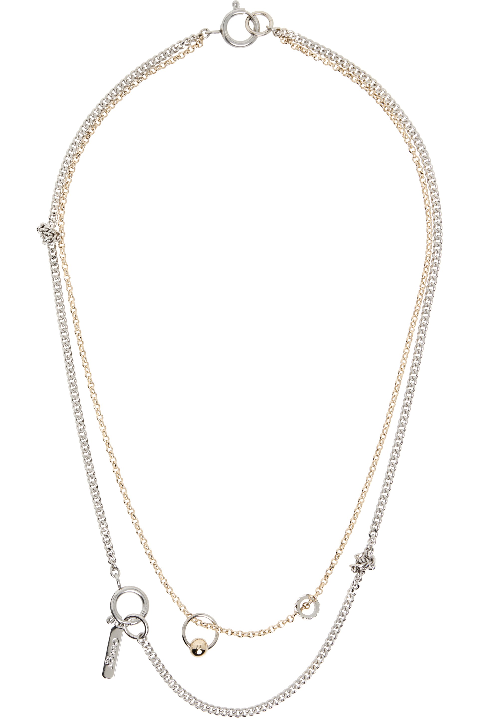 JUSTINE CLENQUET ネックレス Clark Necklace by Justine Clenquet on Sale