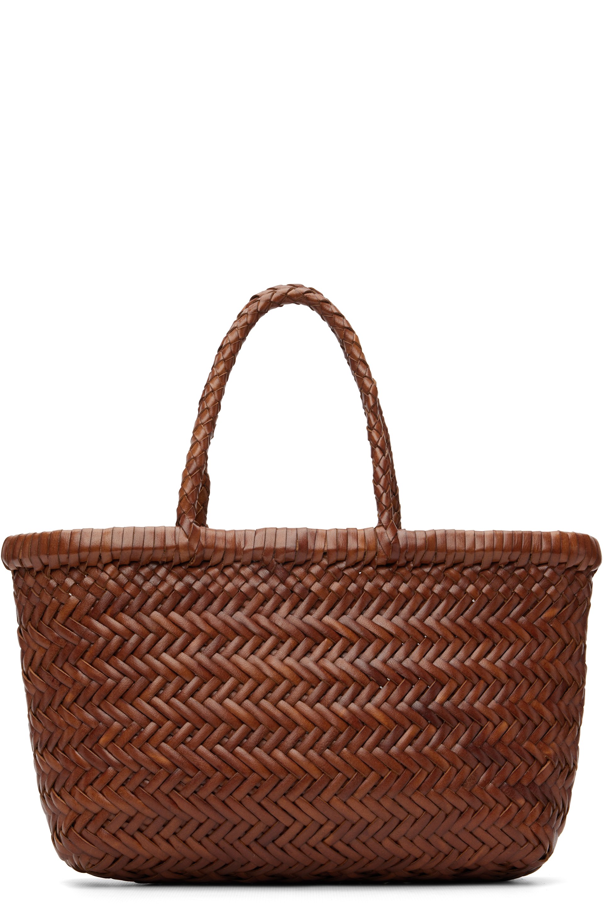 Dragon Diffusion - Tan Mini Flat Gora Bag