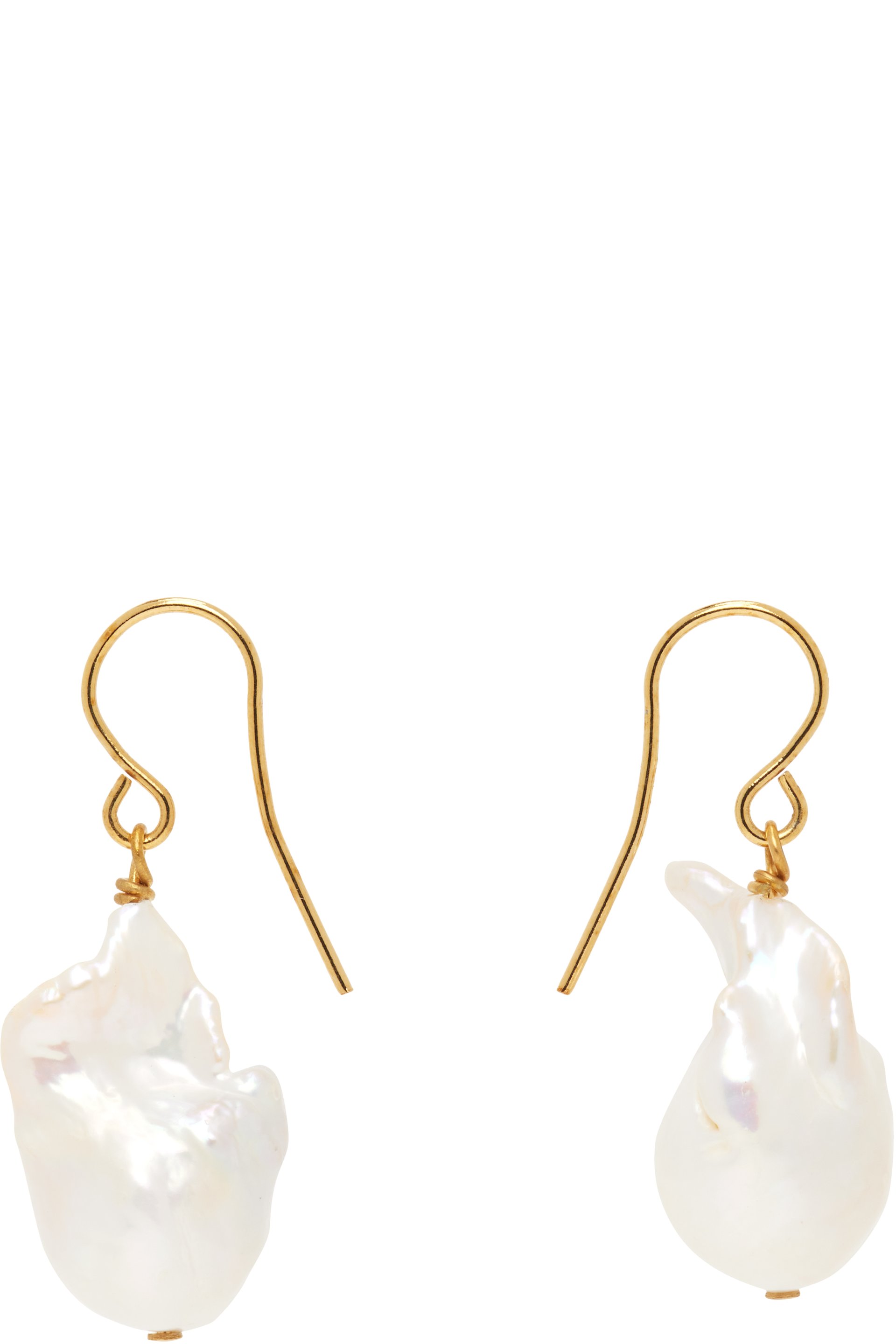 Jil Sander - Boucles d'oreilles à perle