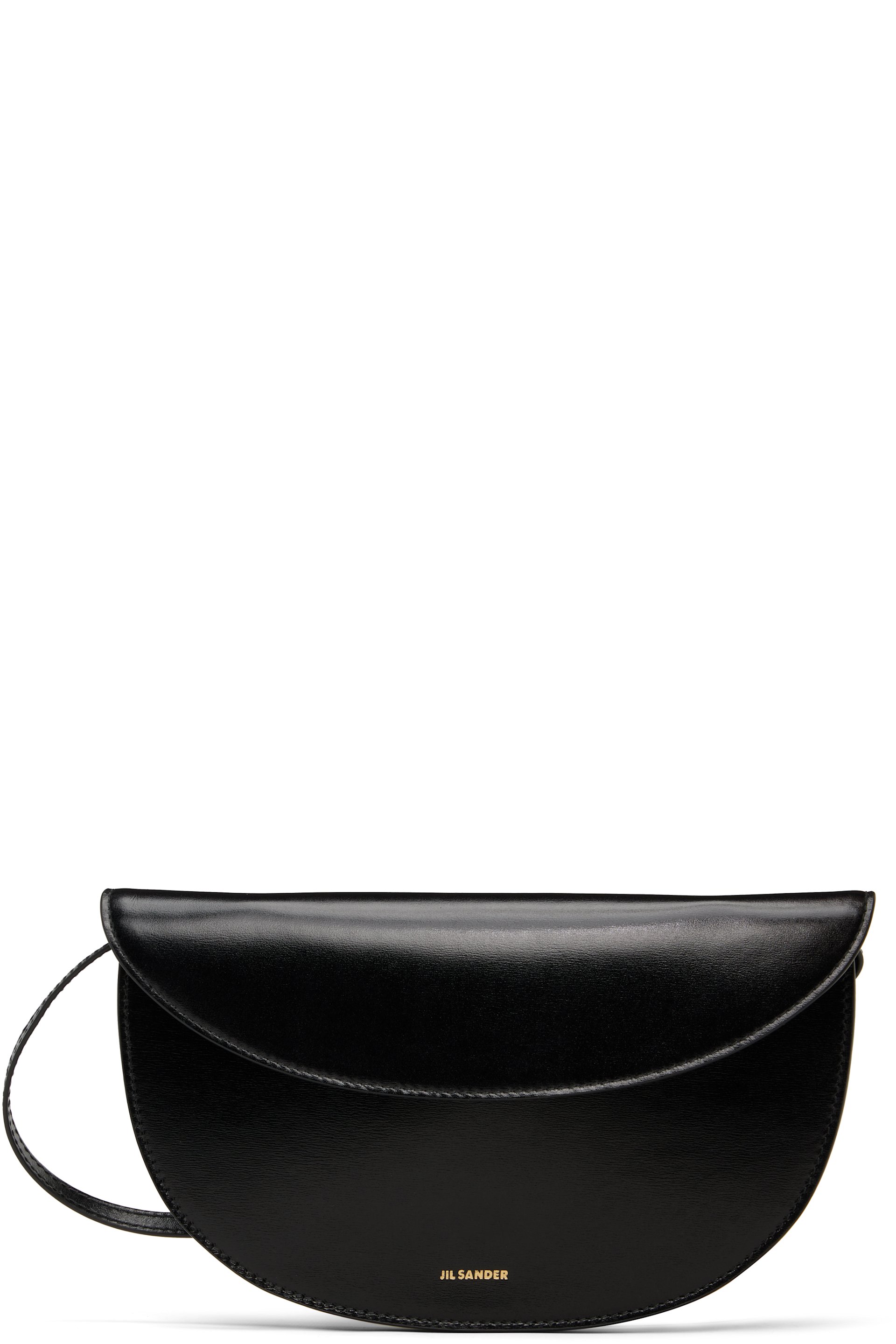 Jil Sander - Sac portefeuille noir - Curve