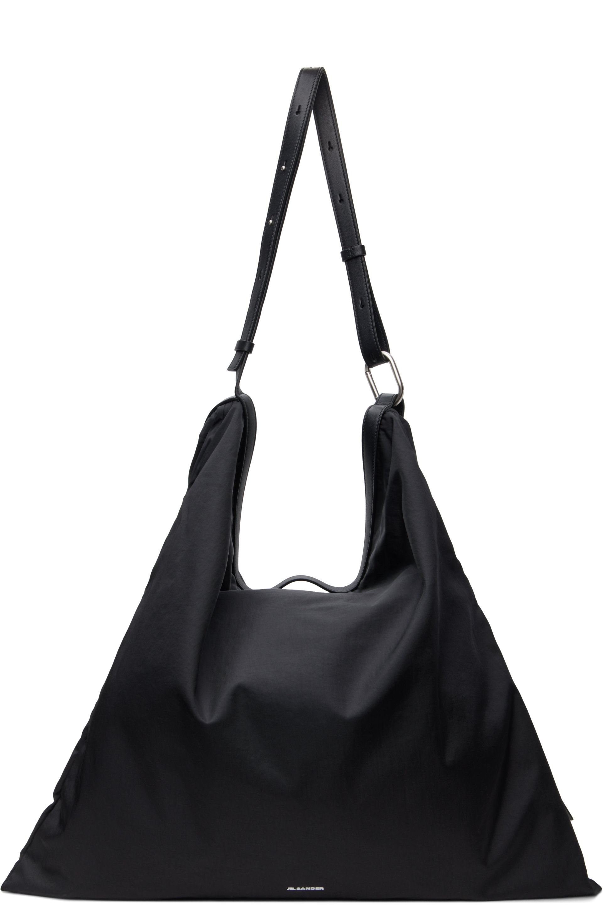 Jil Sander - Black Soft Rolled Bag