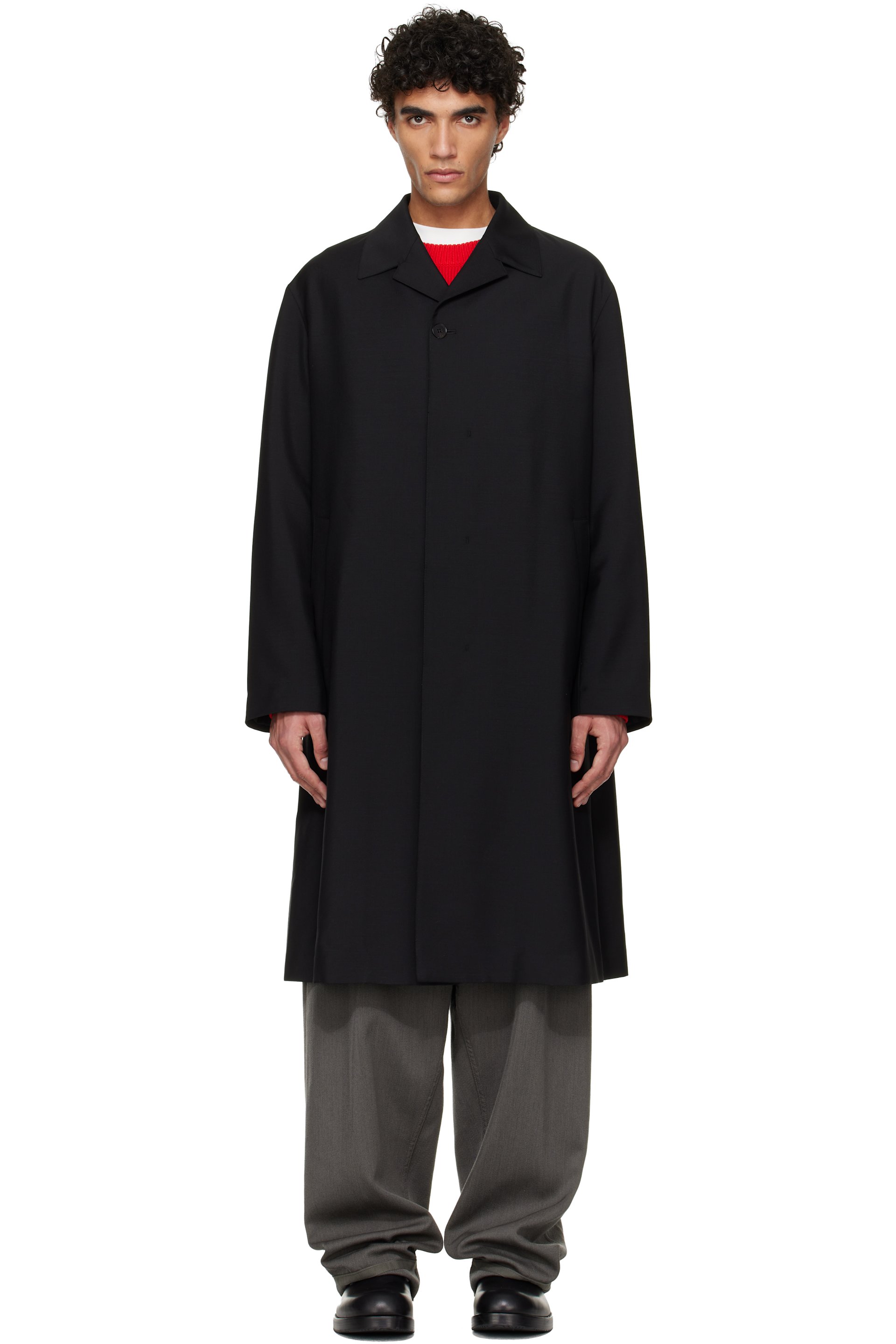 Jil Sander - Manteau Sport noir