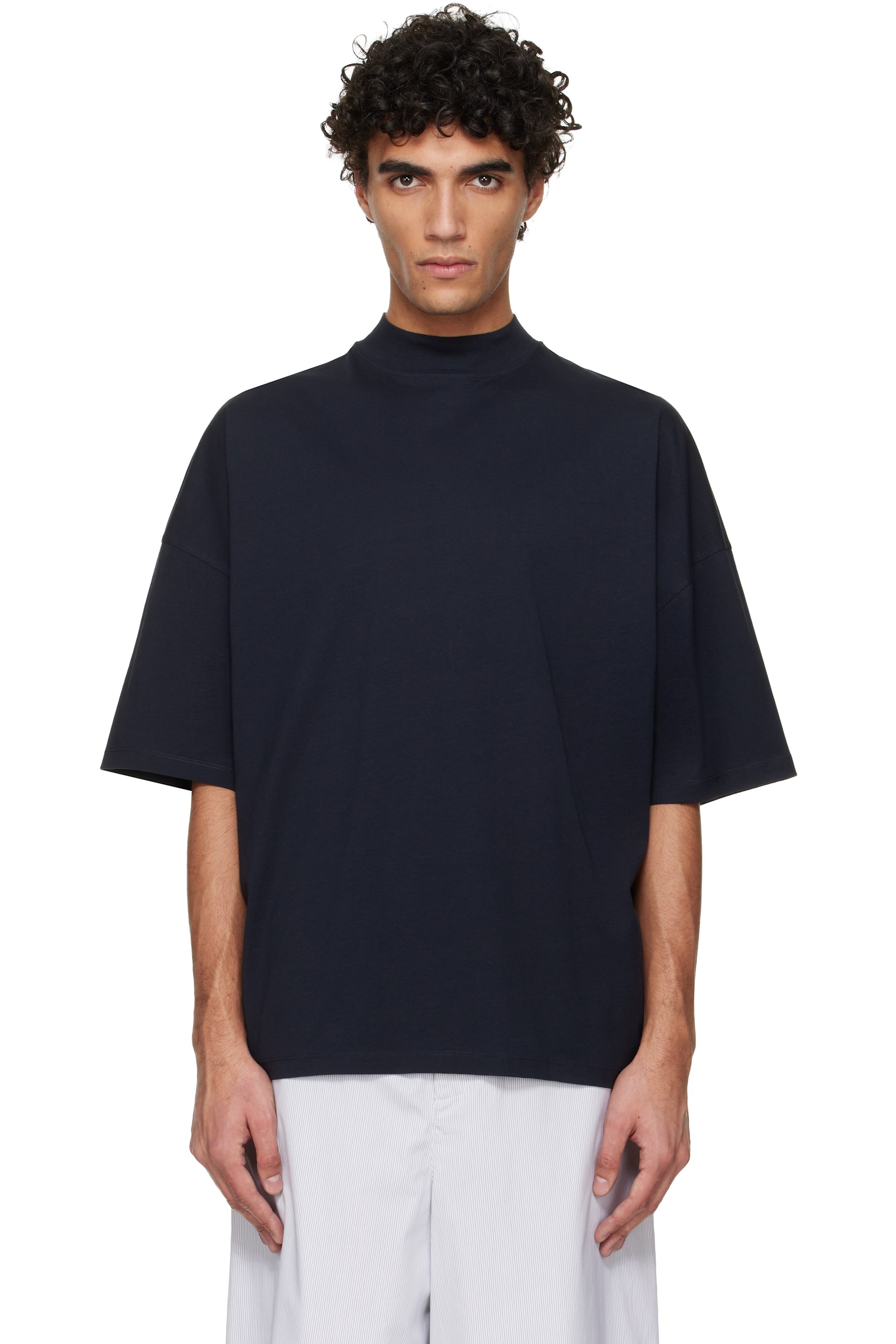 jil sander コットンシャツ　ヘンリーネック 261249M213014_1.jpg