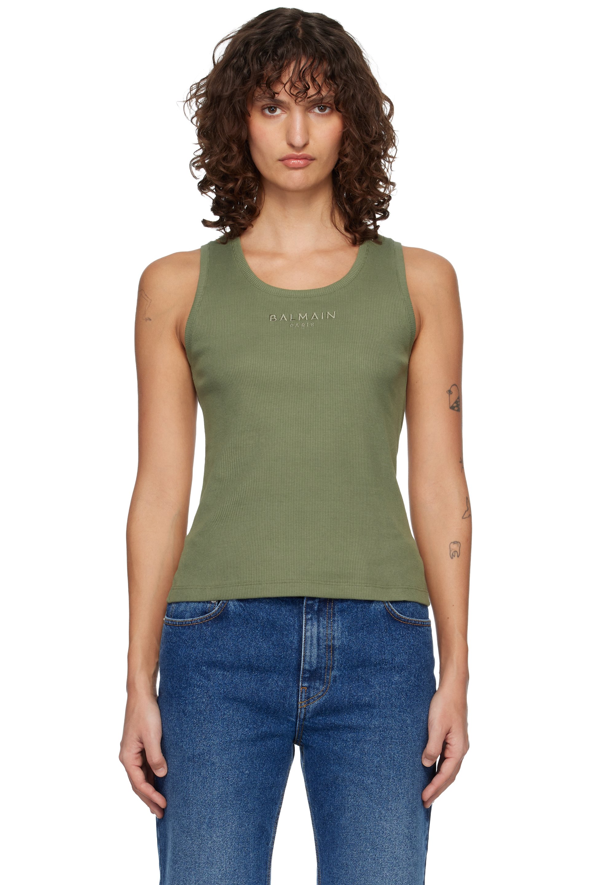 BALMAIN Tank Tops & Camisoles for Women | SSENSE
