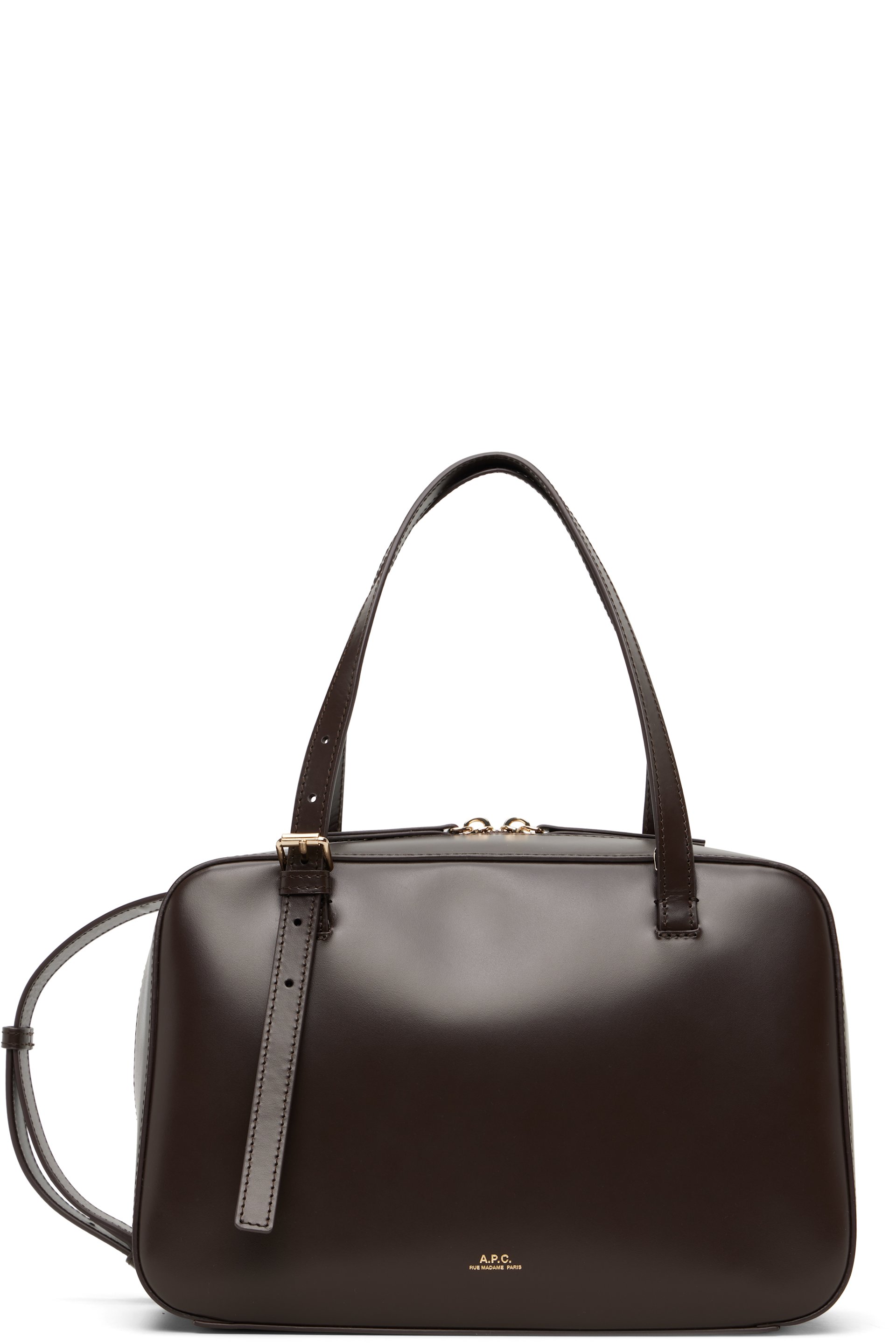 A.P.C. - Sac rigide Virginie brun