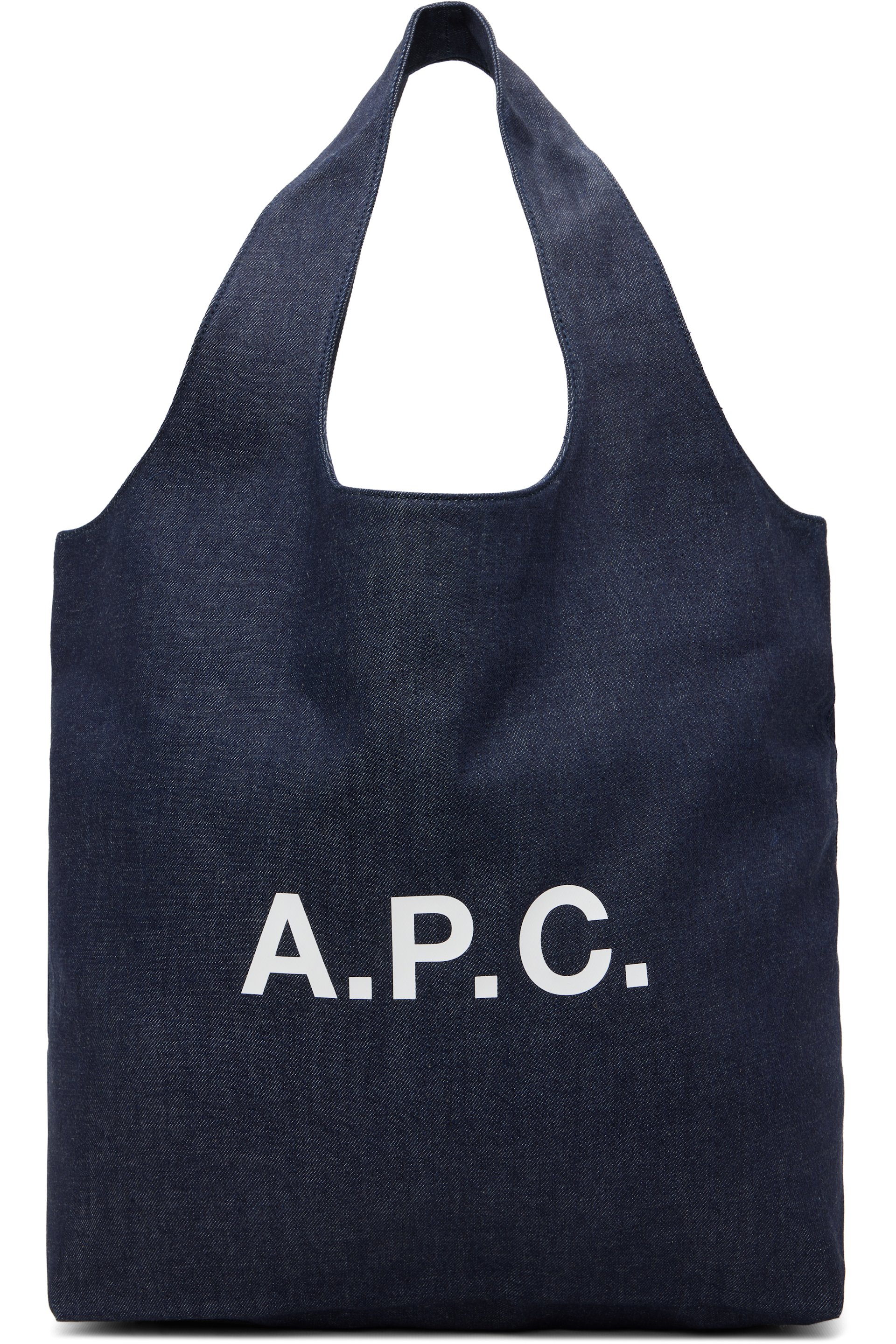 A.P.C. - Cabas bleu marine en denim - Ninon