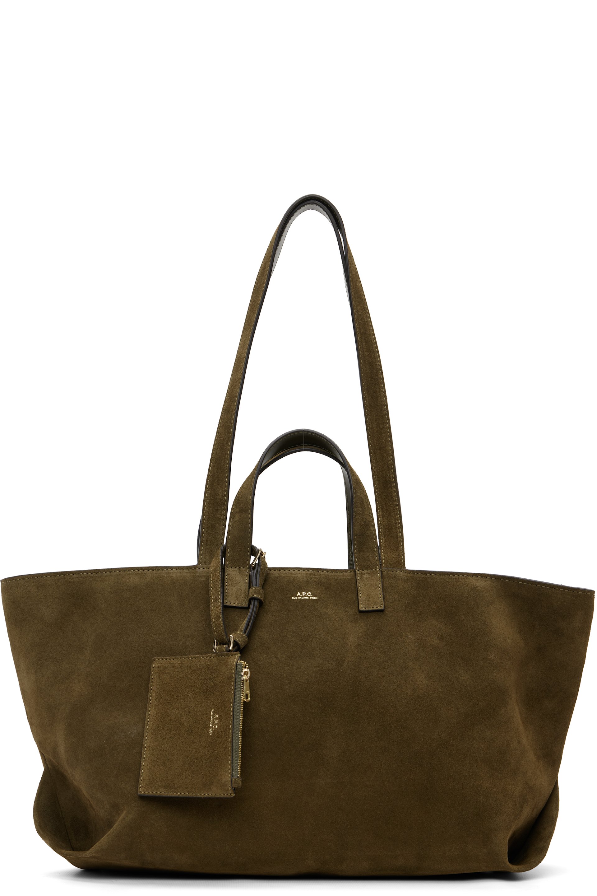 A.P.C. - Cabas 'Le drummer' kaki