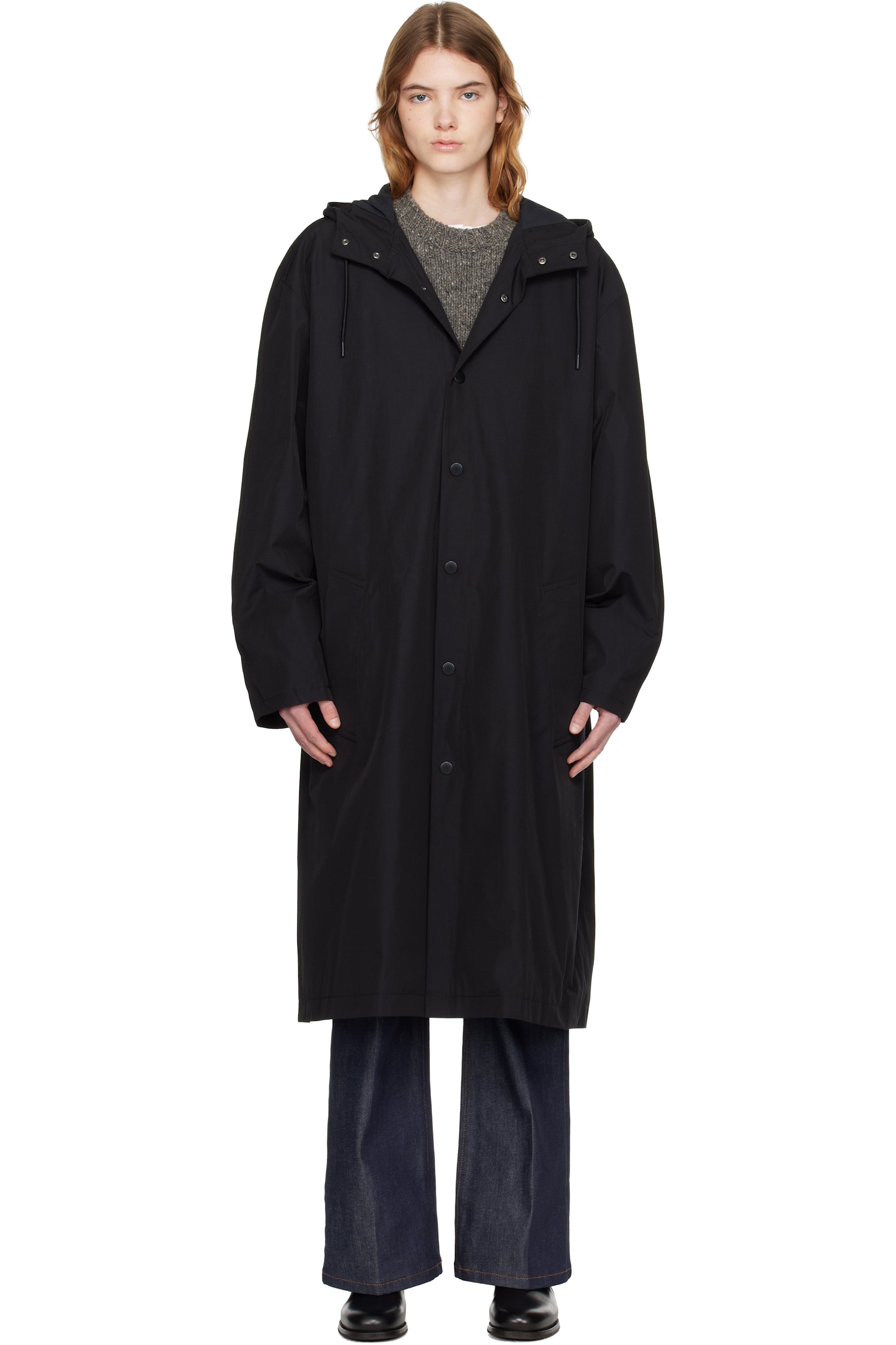 A.P.C. - Black Long Parka