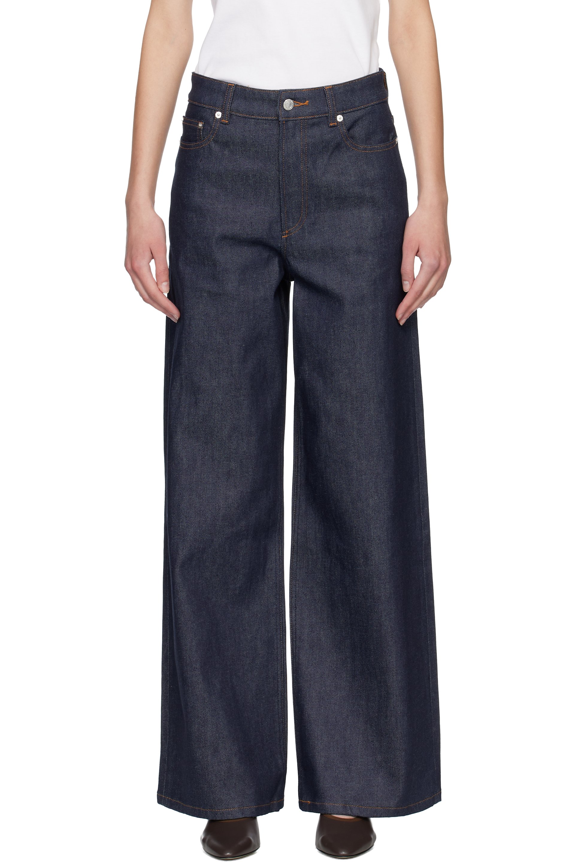A.P.C. - Jean Clyde bleu marine