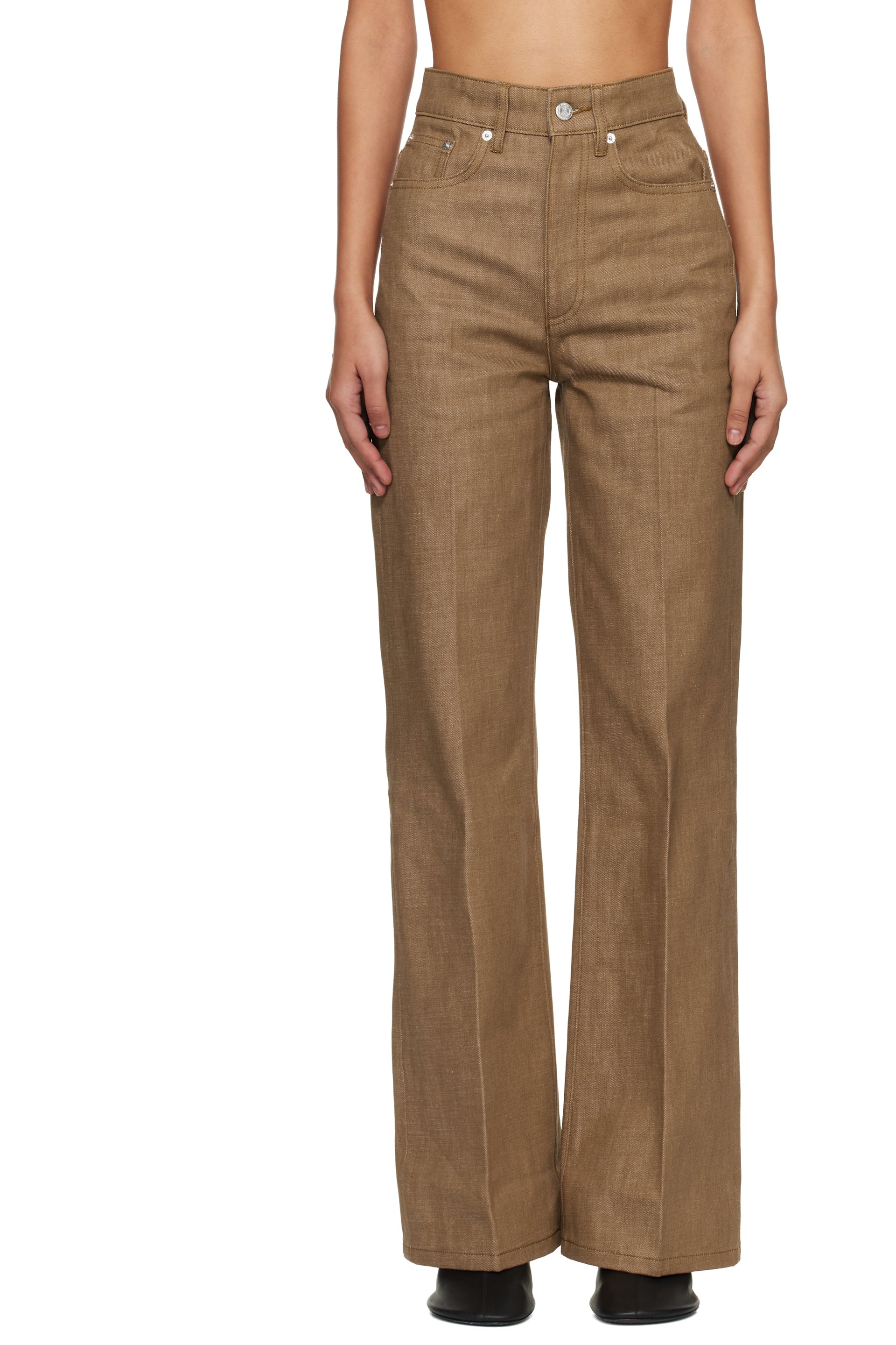 A.P.C. - Tan Domino Jeans