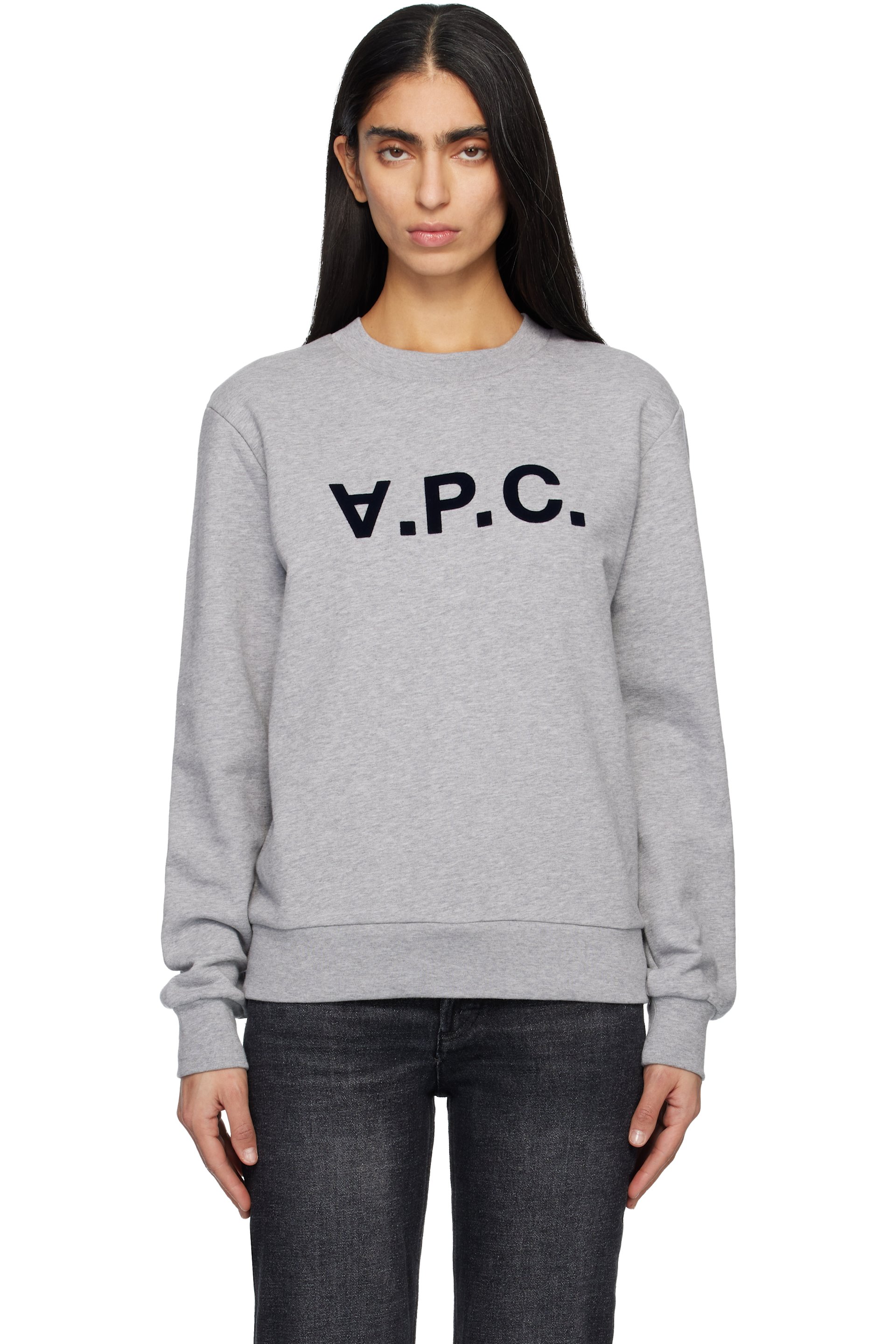 A.P.C. - Gray Standard Grand 'VPC' Sweatshirt