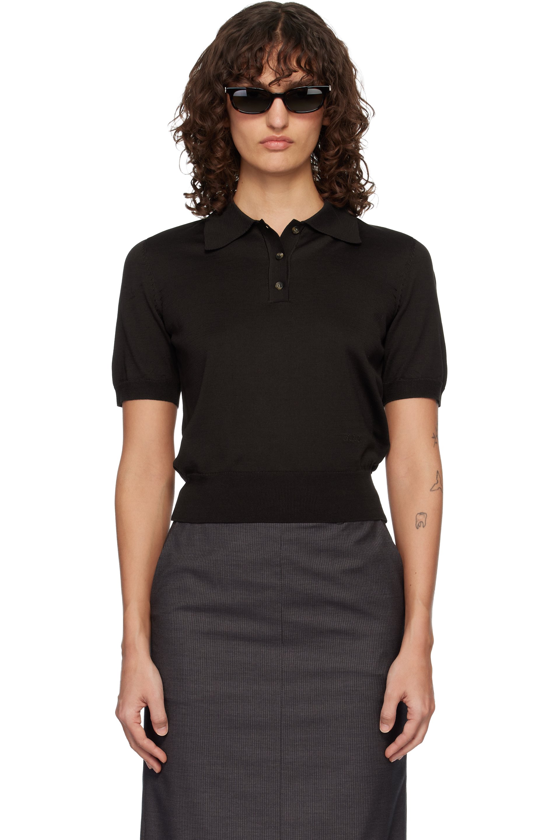 A.P.C. - Polo Ruby brun