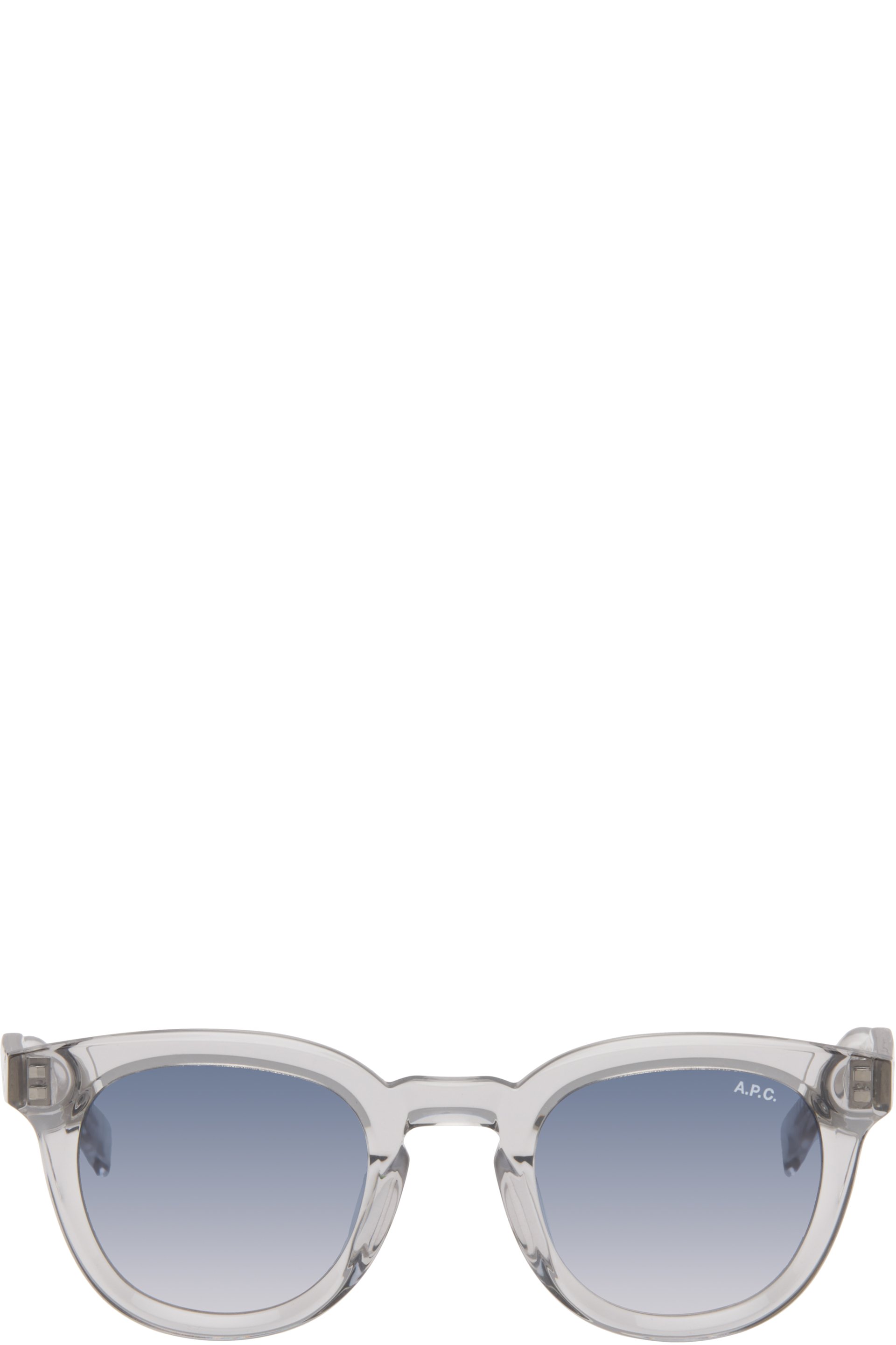 A.P.C. - Gray 'Les Lou' Sunglasses