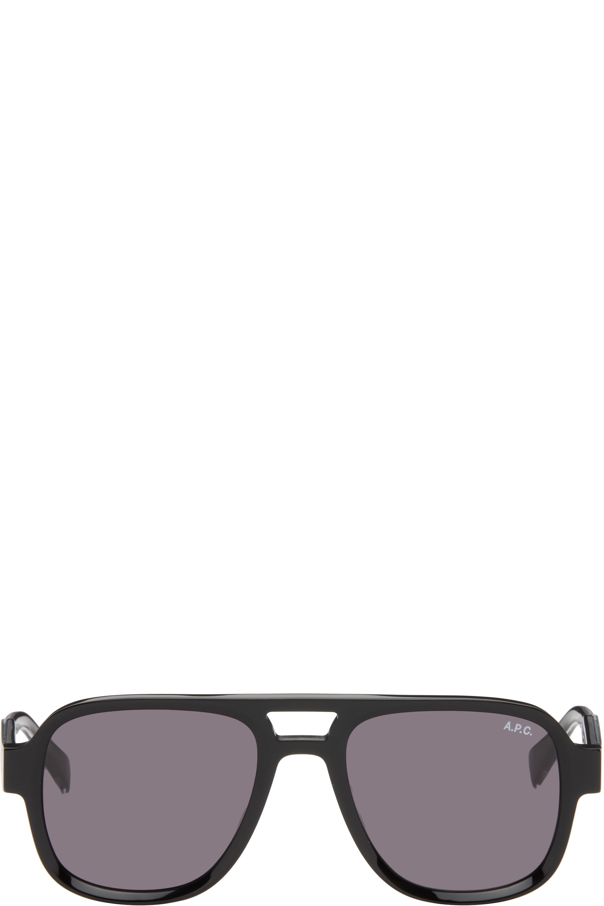 A.P.C. - Black 'Les Navigator' Sunglasses