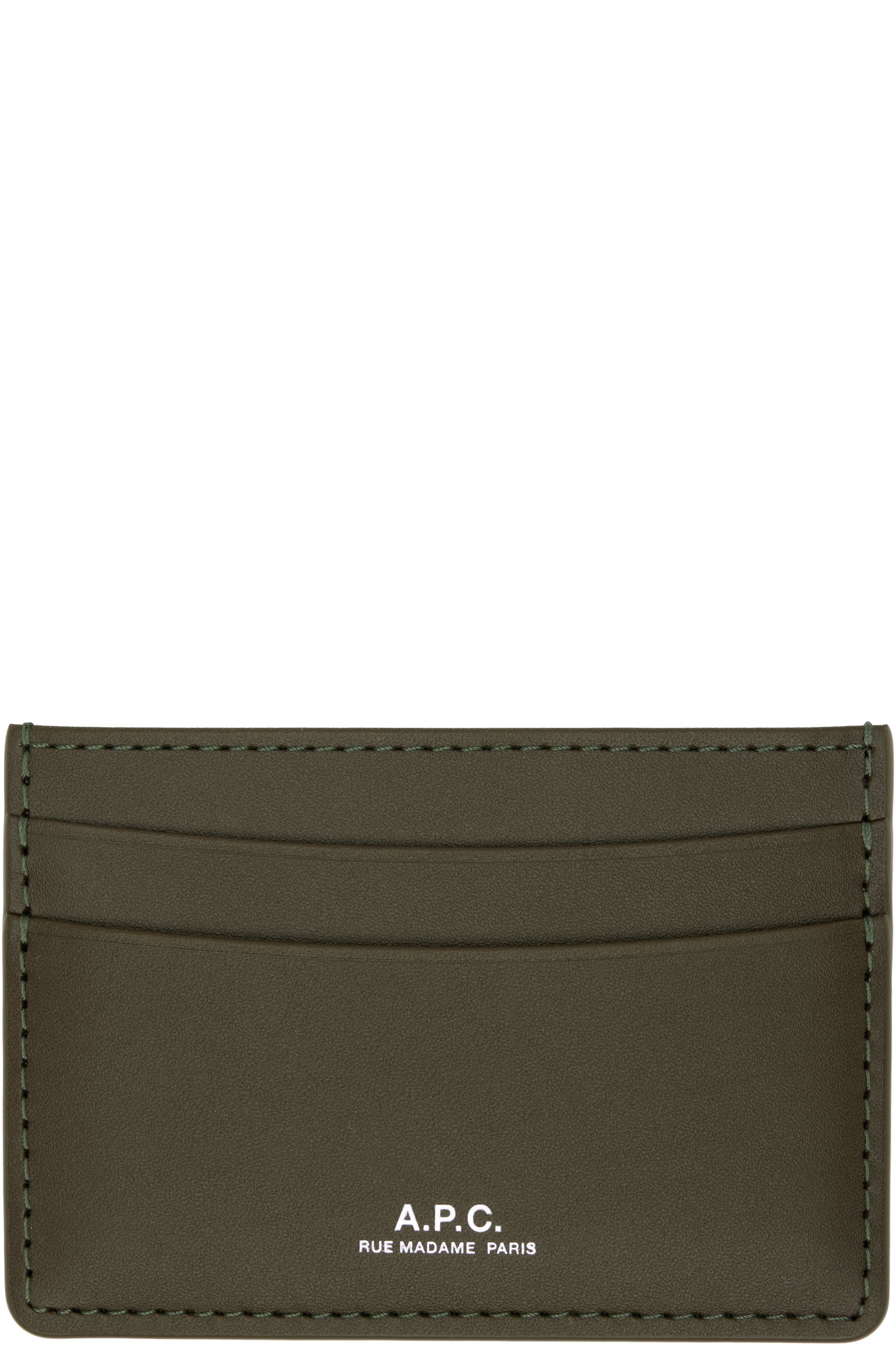 A.P.C. - Khaki André Card Holder