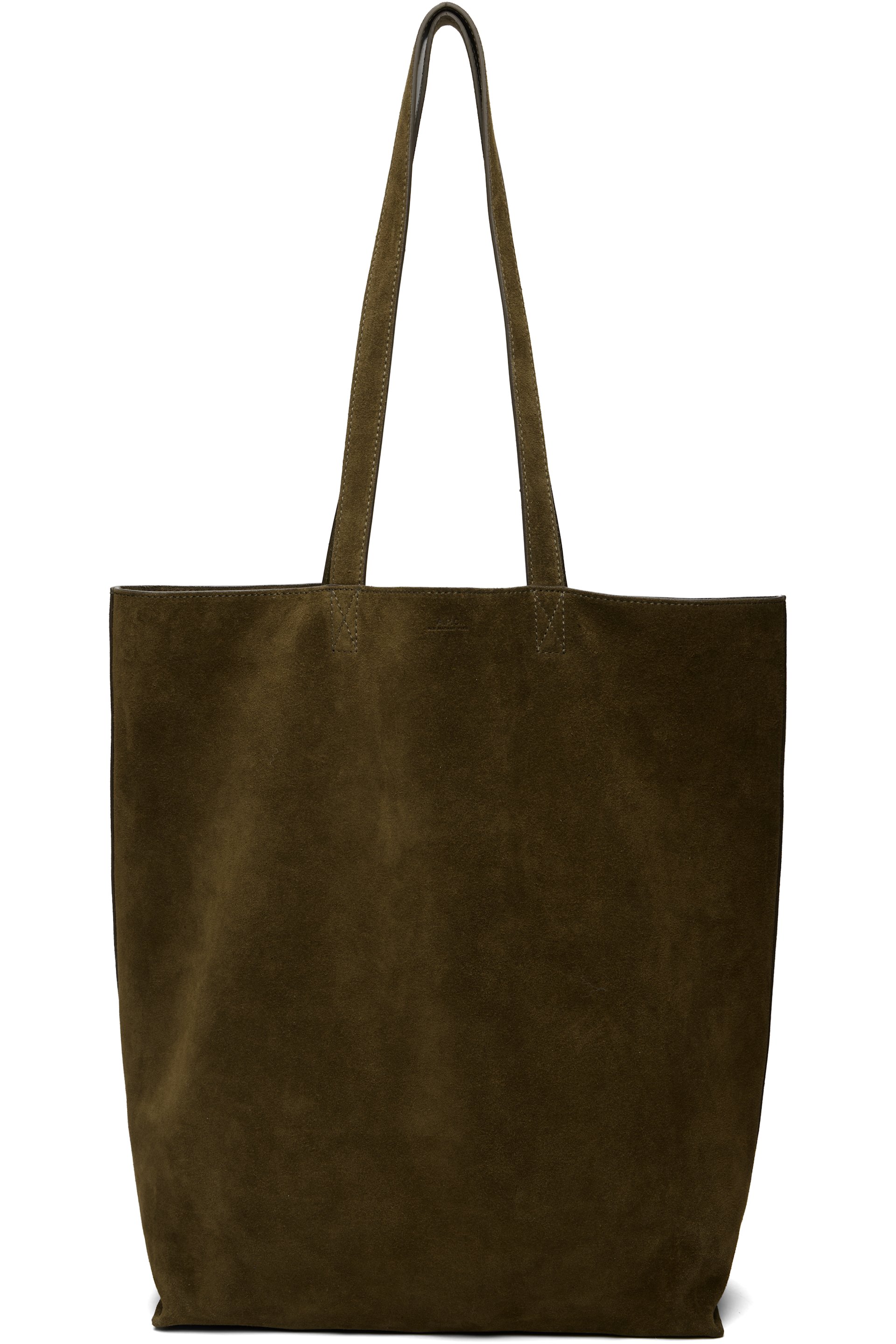 Khaki Cabas Maiko Tote by A.P.C. on Sale