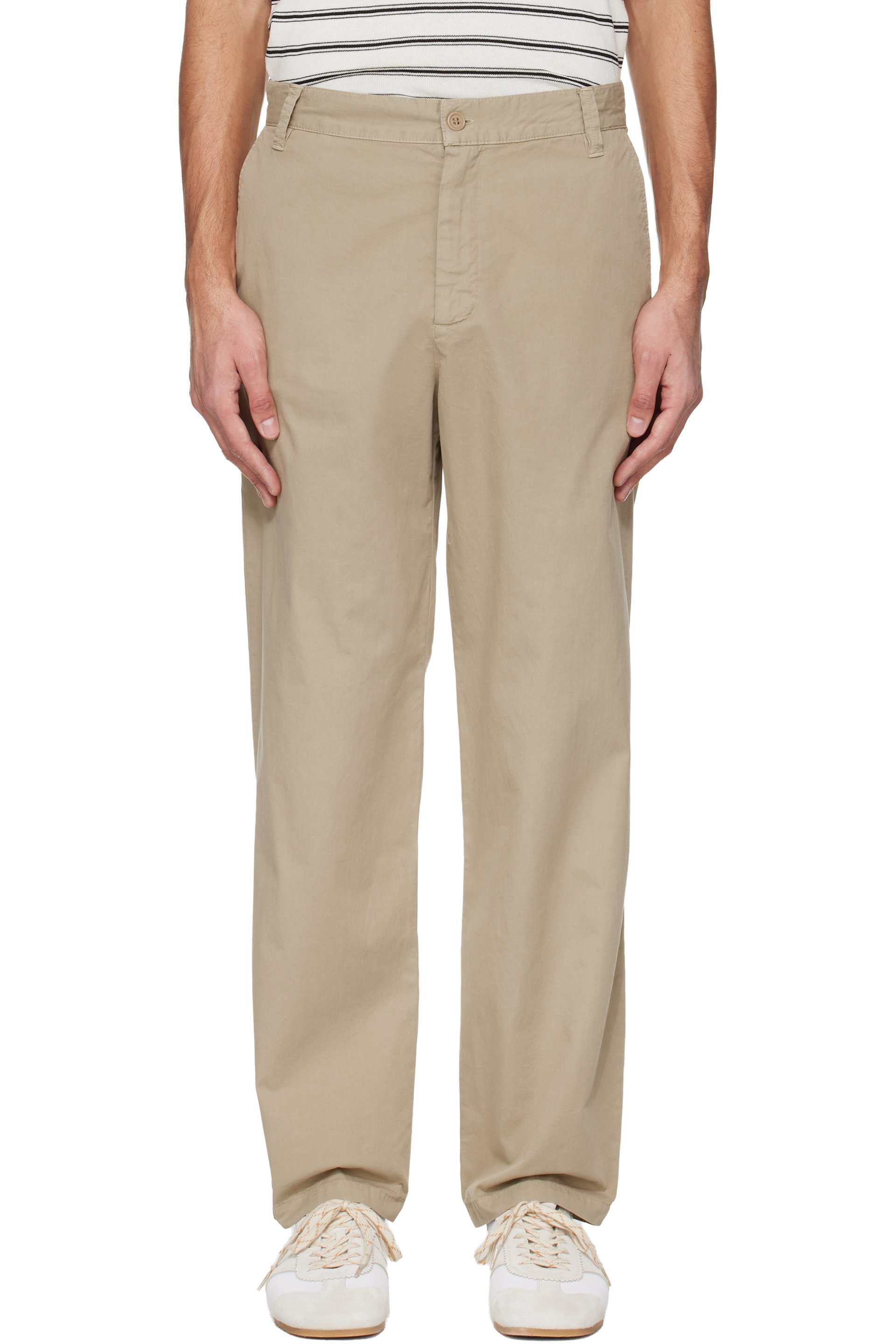 A.P.C. - Beige Lawrence Trousers