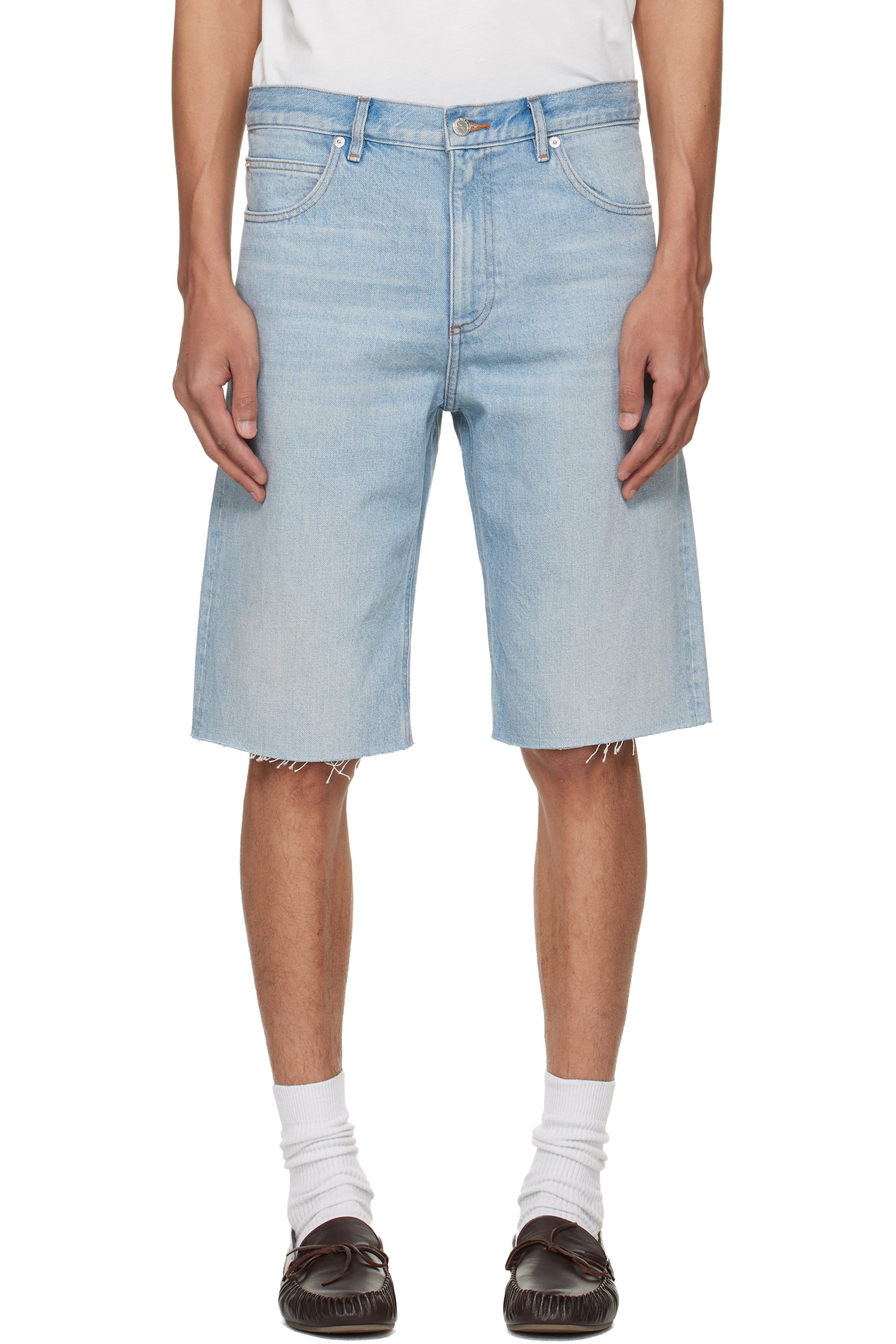 A.P.C. - Blue Sam Denim Bermuda Shorts