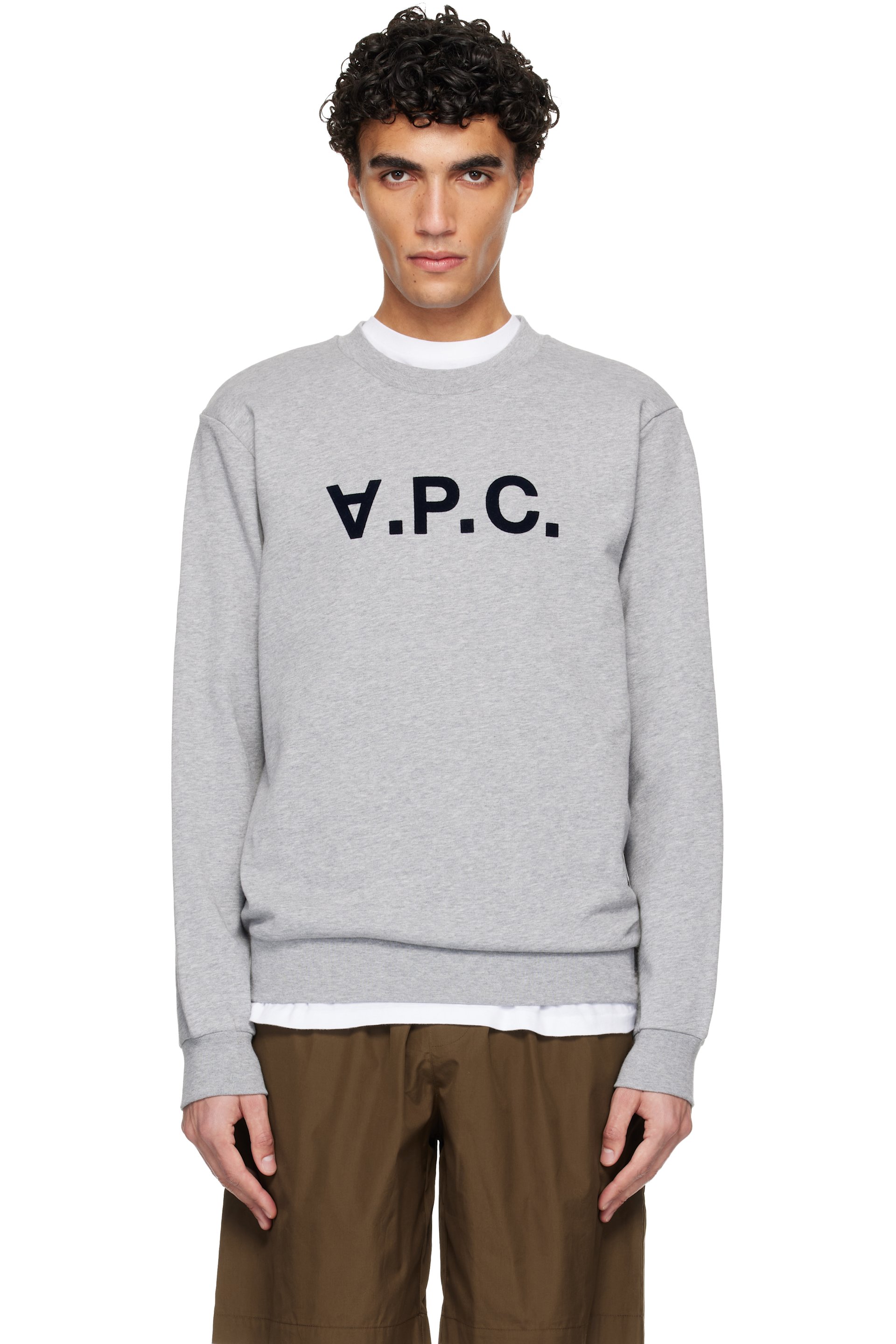 A.P.C. - Gray Standard Grand 'VPC' Sweatshirt