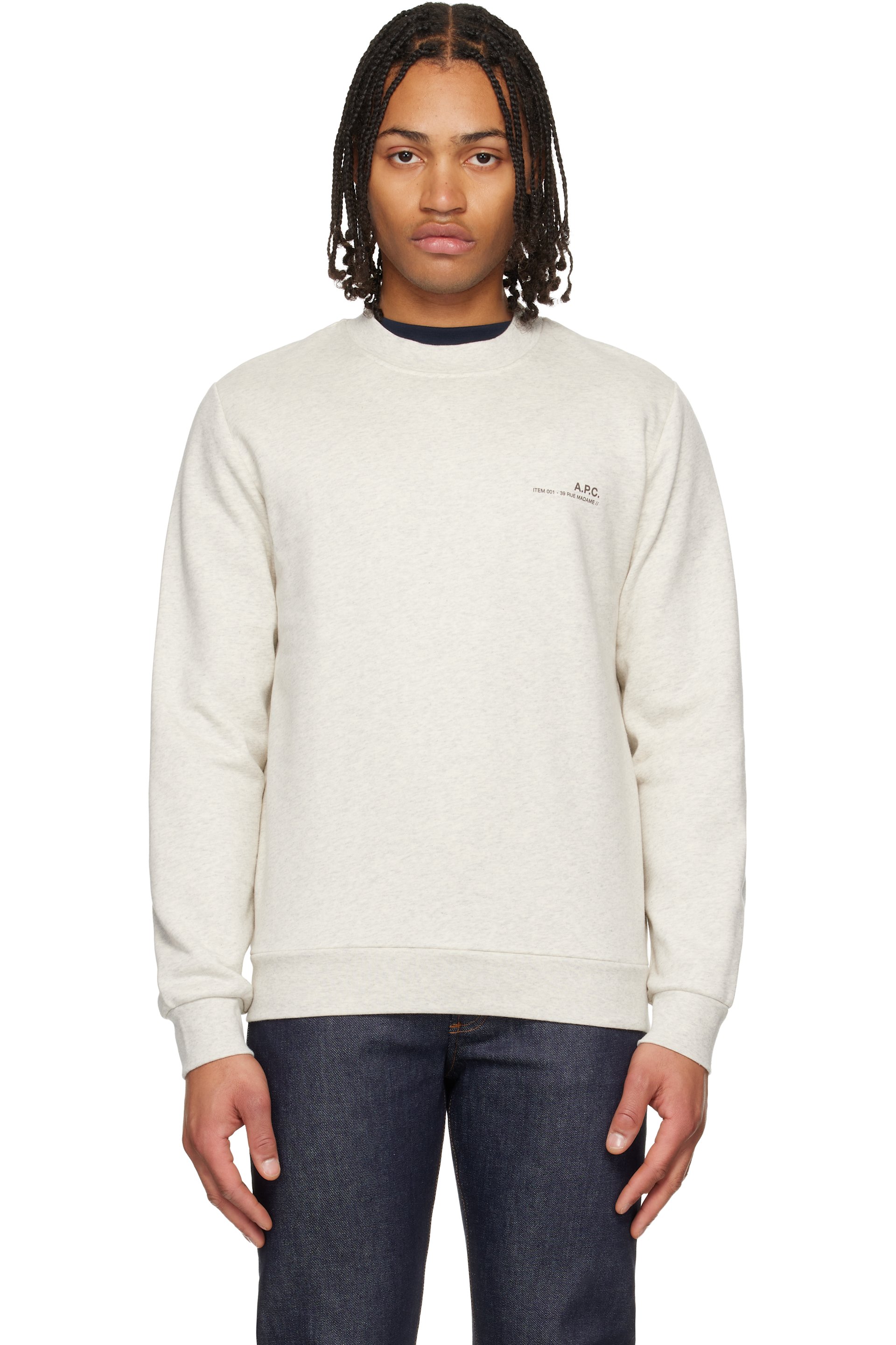 A.P.C. - Gray Standard Item Sweatshirt