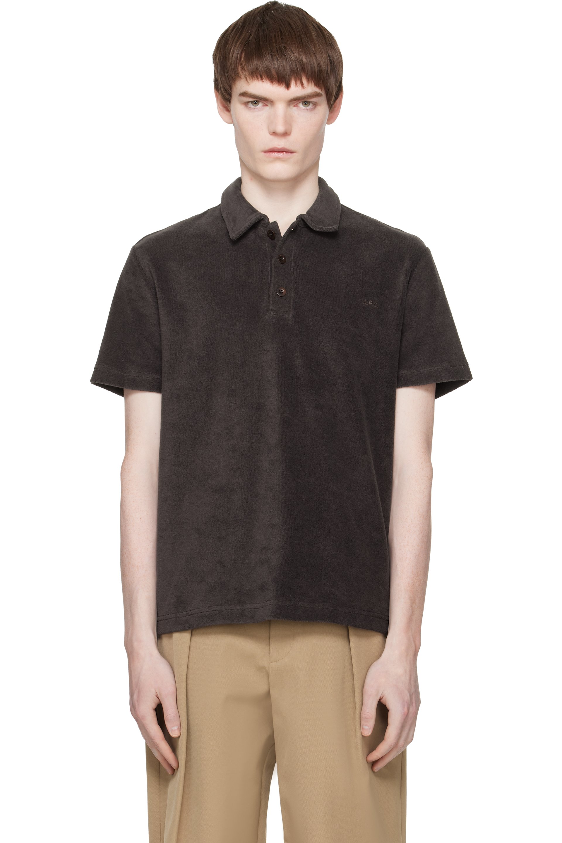A.P.C. 25SS コレクション ERIC ニットポロ A.P.C. | HOMME ウェアの商品一覧 | A.P.C. | アー・ペー・セー日本