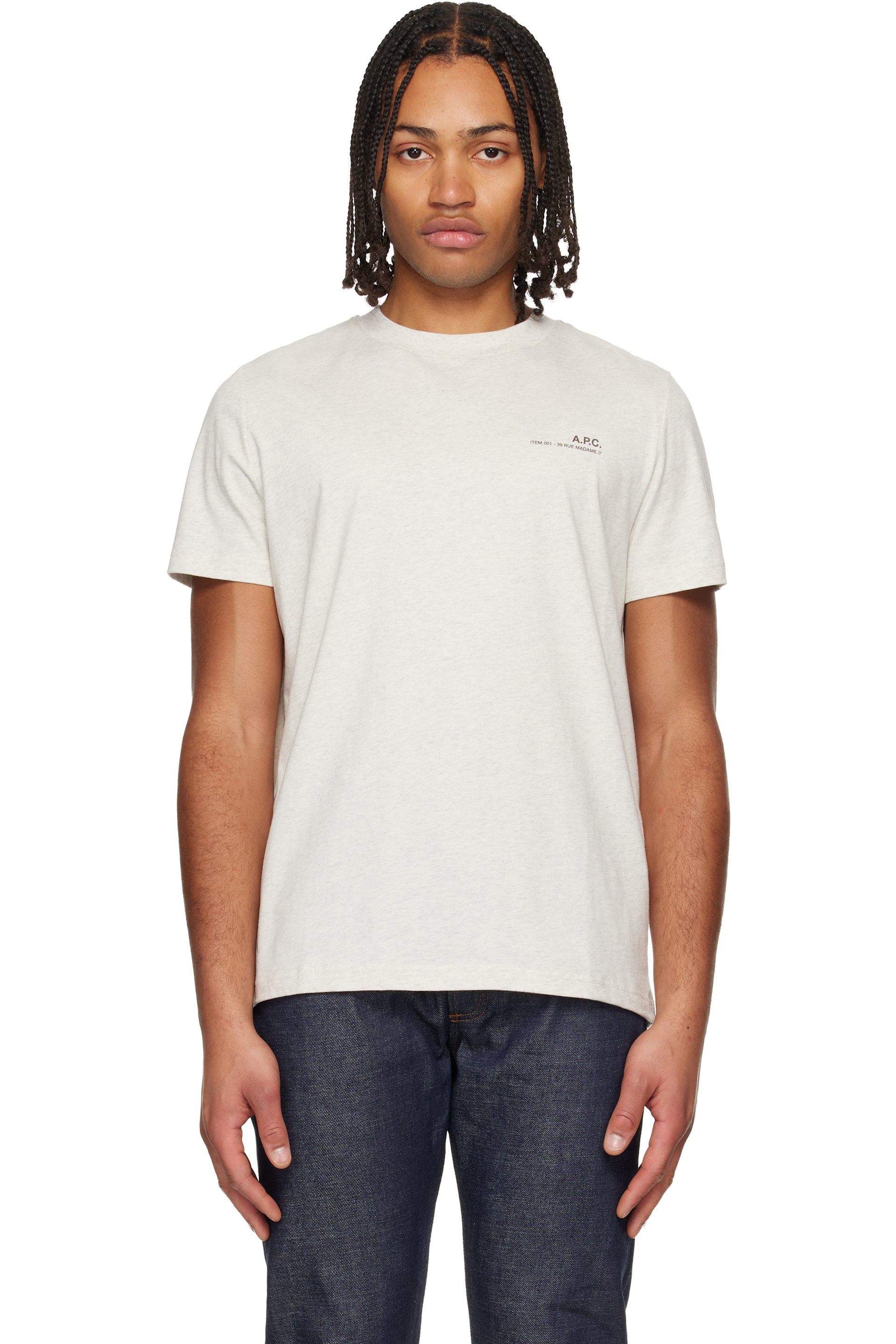 A.P.C. - Gray Standard Item T-shirt