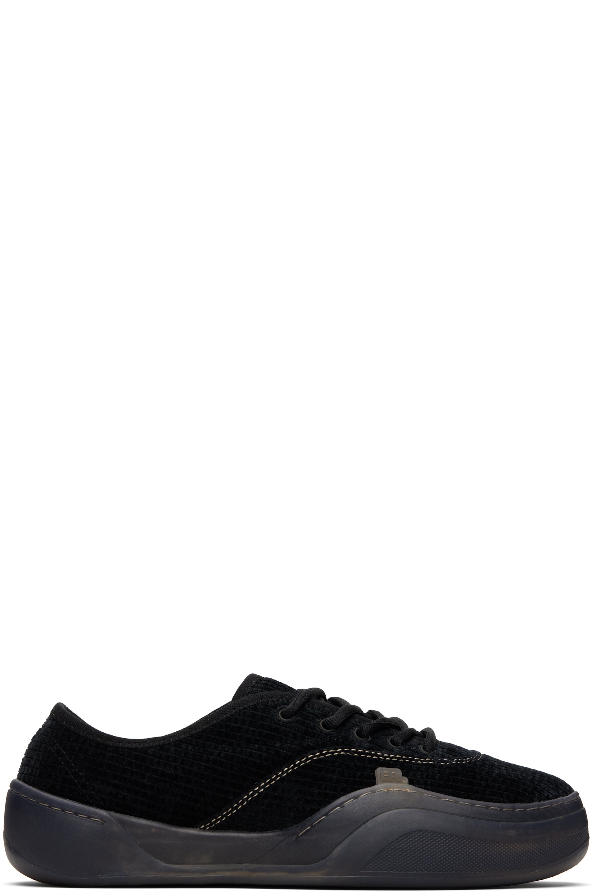ERL - Black Corduroy Coupe Sneakers