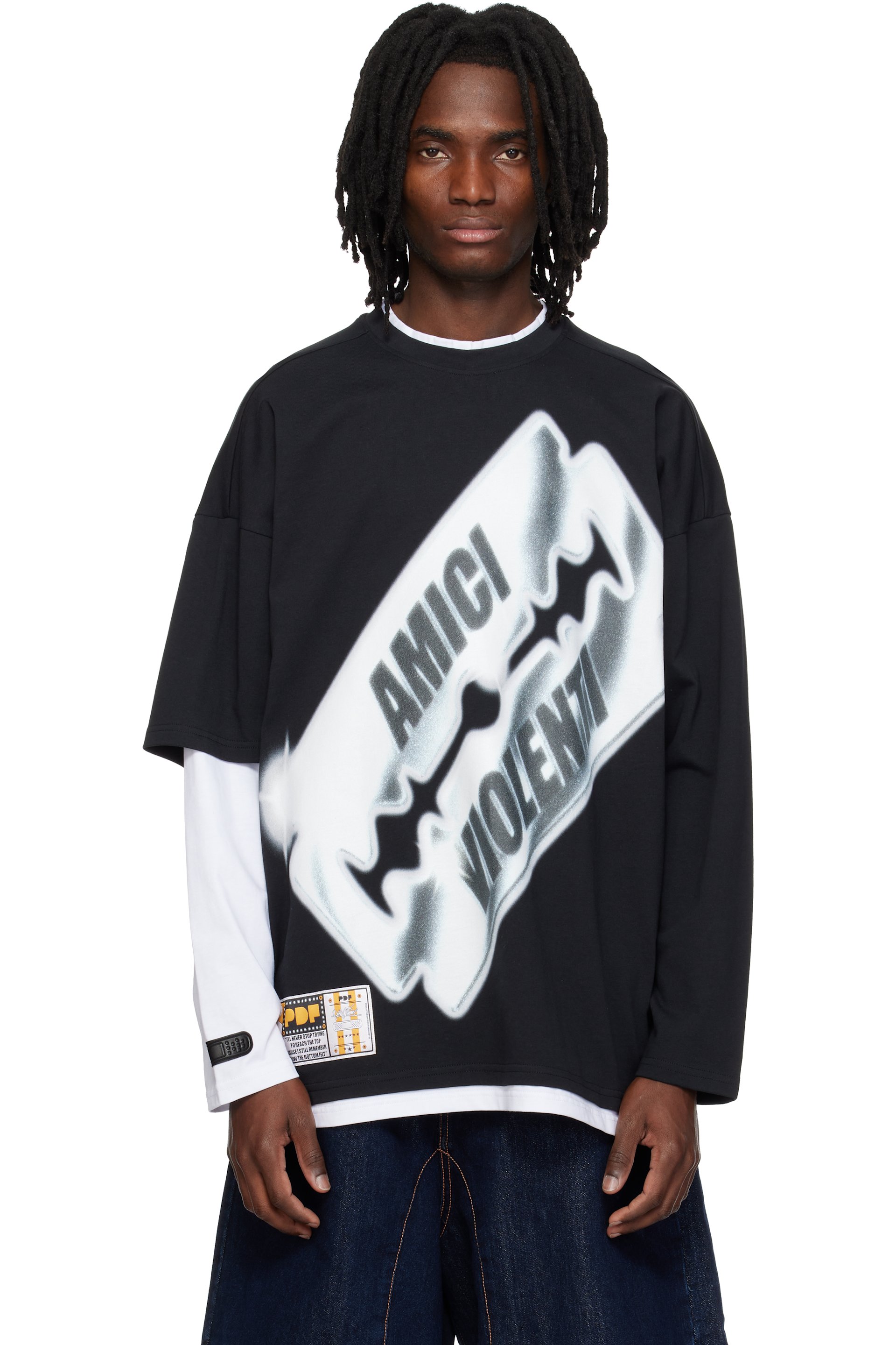 PDF - Black & White Blade T-shirt