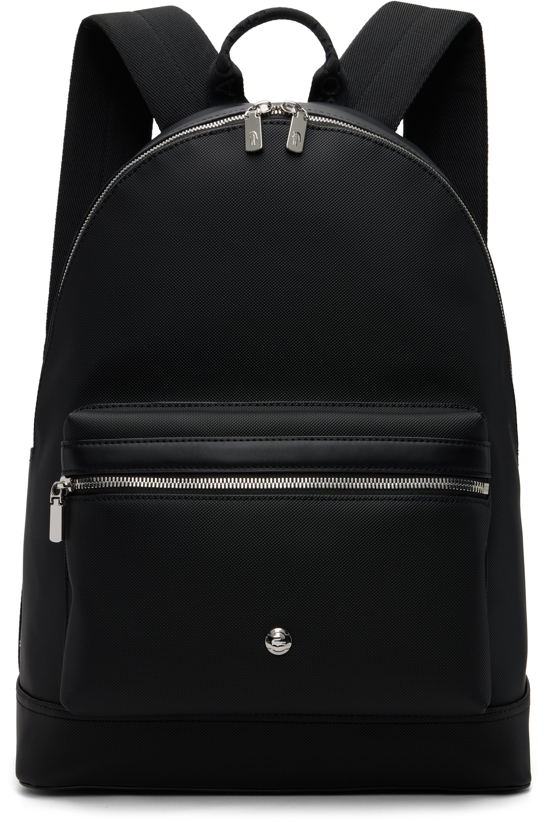 Lacoste - Black Poly Canvas Backpack