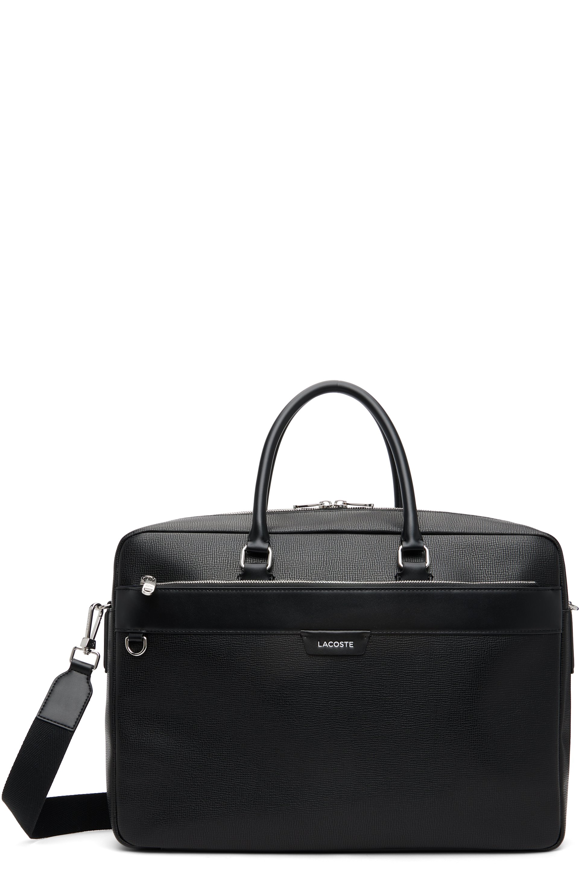 Lacoste - Black Slim Computer Bag