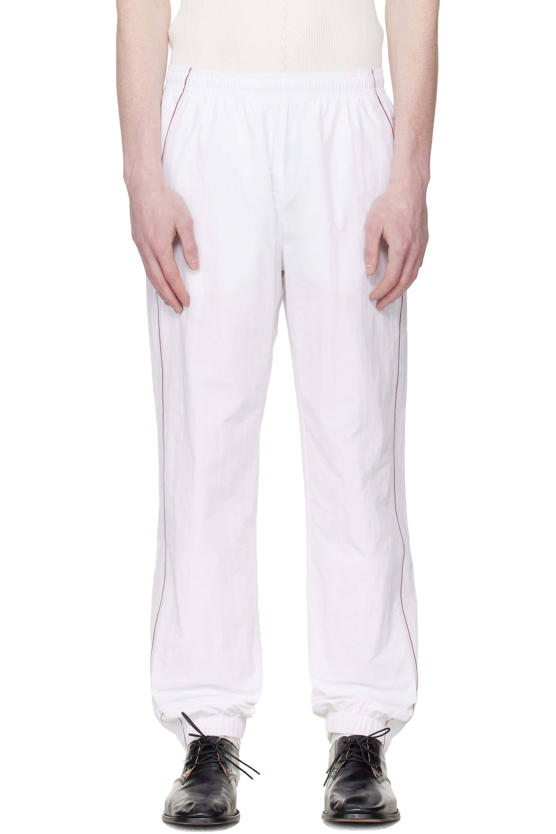 Lacoste - White Top Tier Track Pants