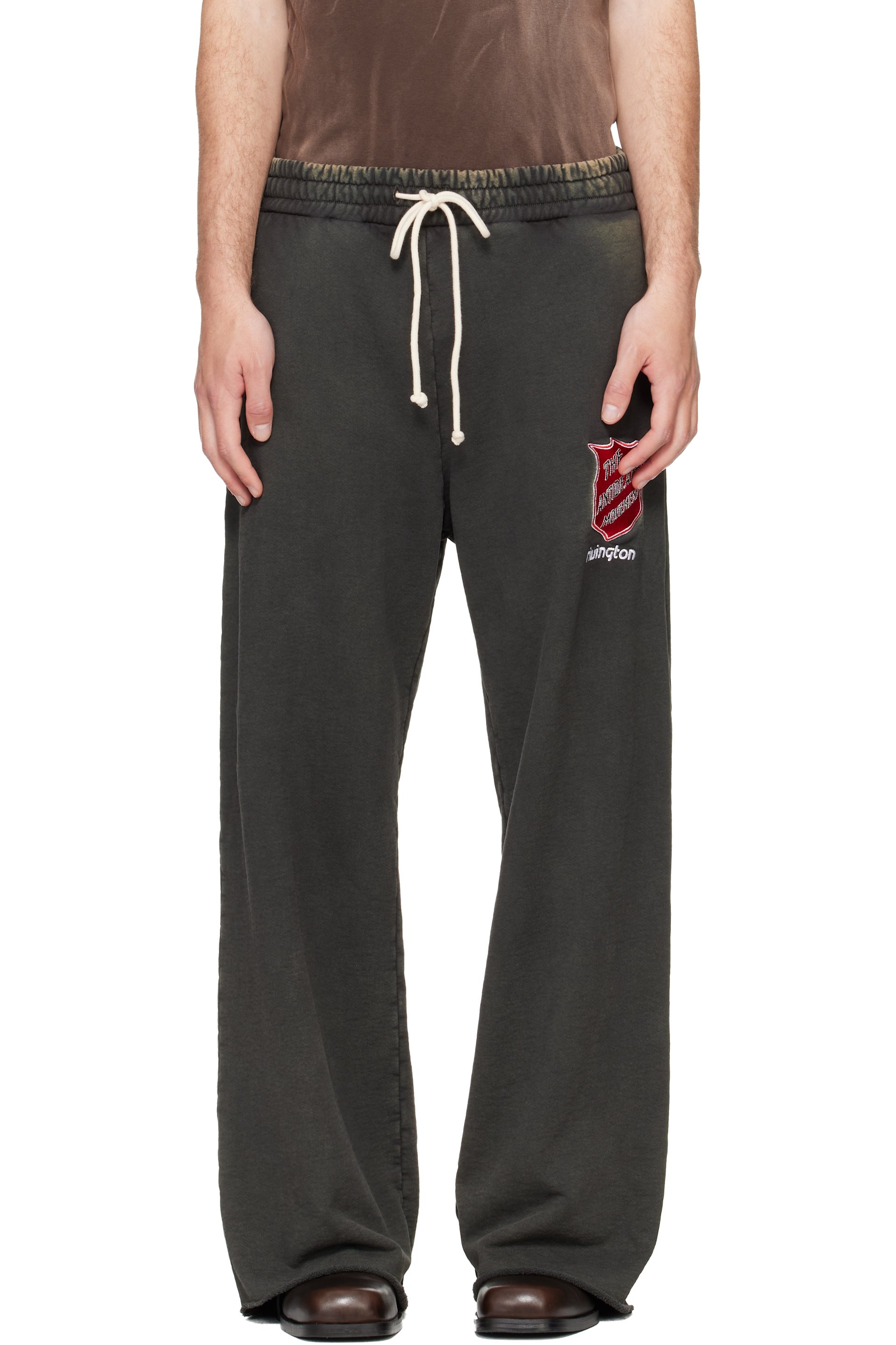 Rivington Roi Rebis - Gray 'Anti Death Principal' Sweatpants