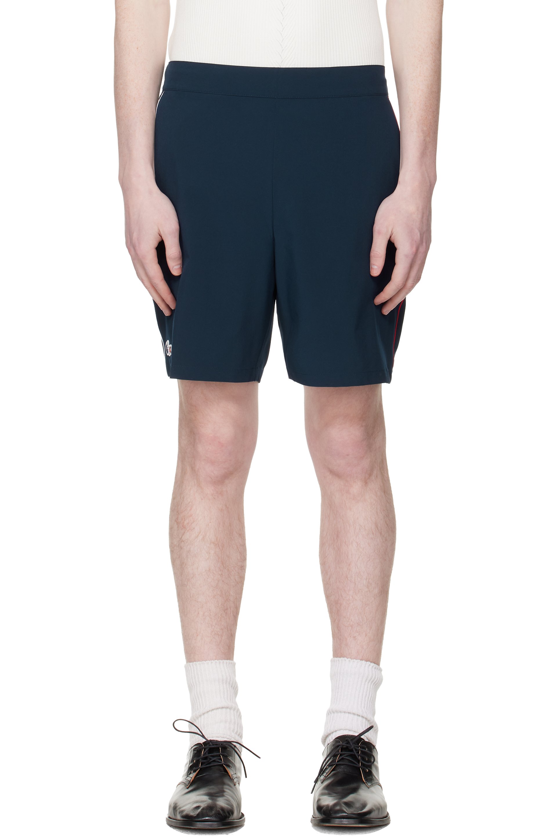 Lacoste - Navy French Tennis Team Shorts