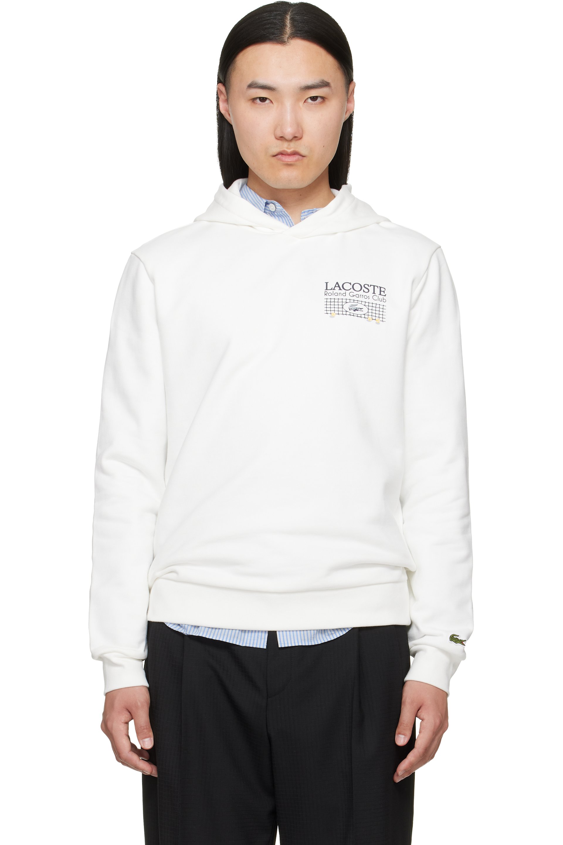 Lacoste - Off-White Roland-Garros Edition Graphic Hoodie