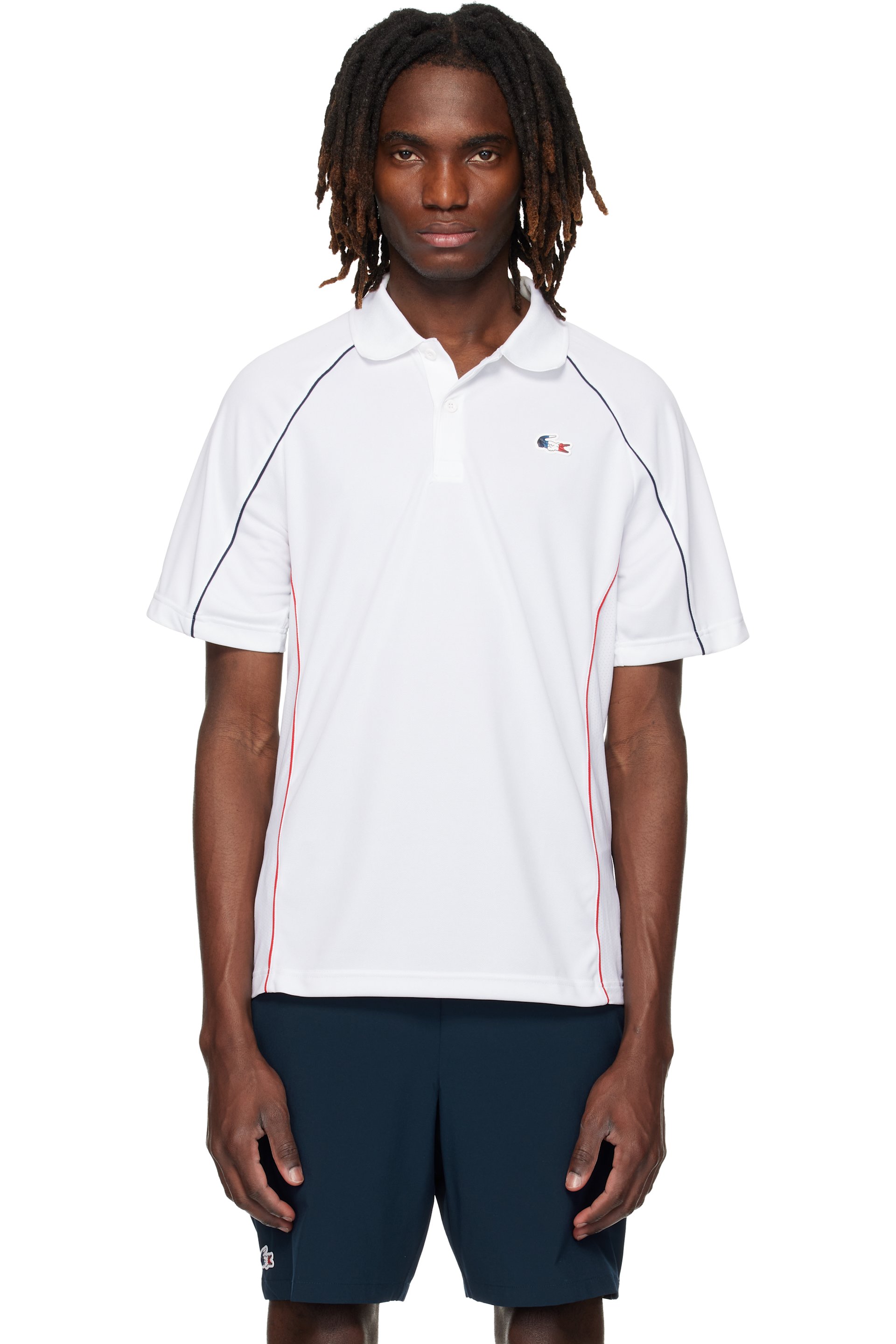 Lacoste - White French Tennis Team Polo