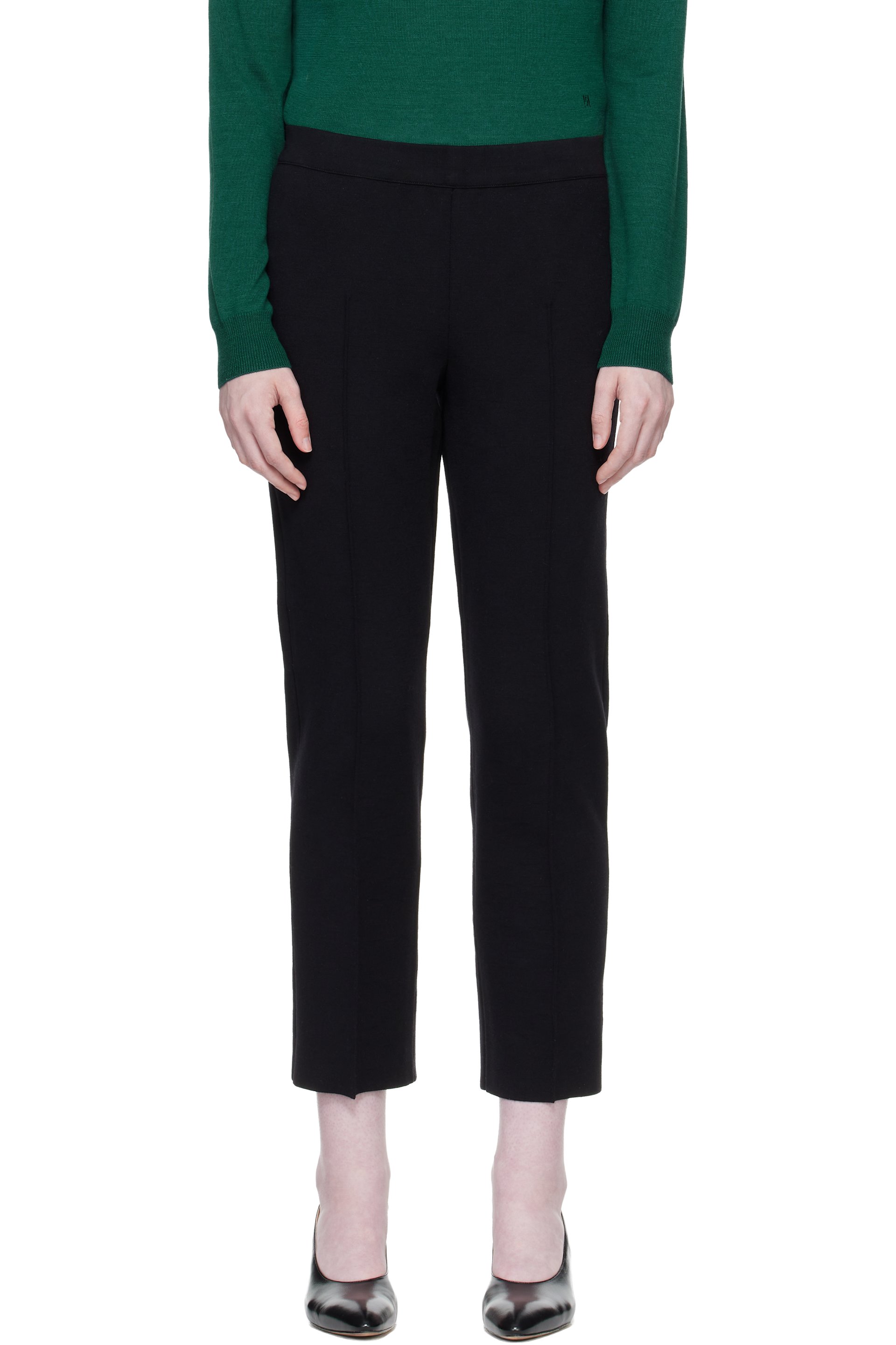 High Sport - Black Merino Louis Trousers