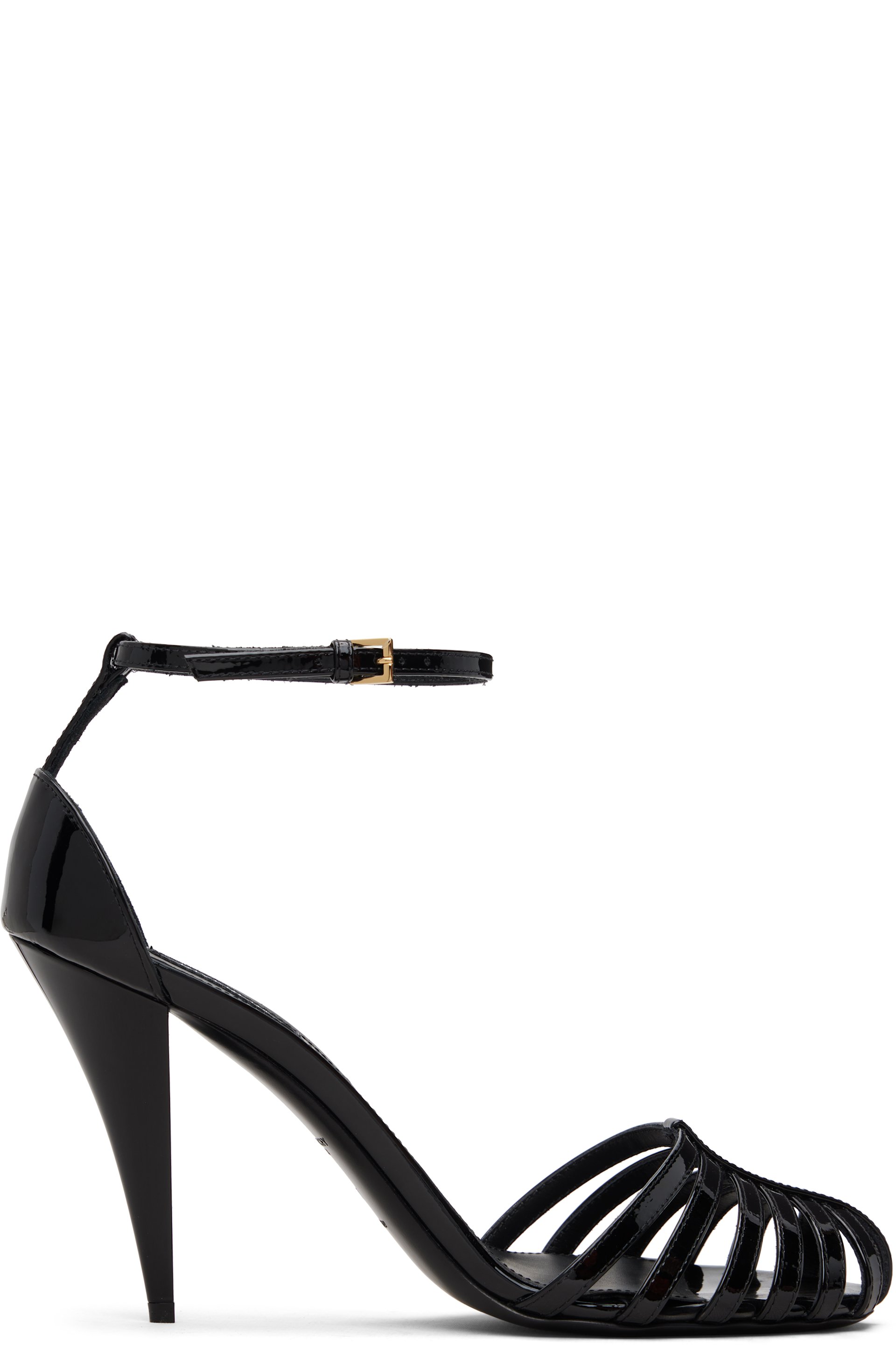 Givenchy - Sandales à talon Cage noires